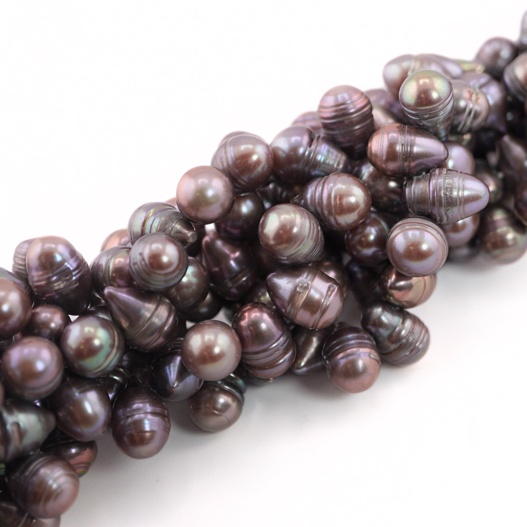 Peacock Oval Freshwater Pearls Beads