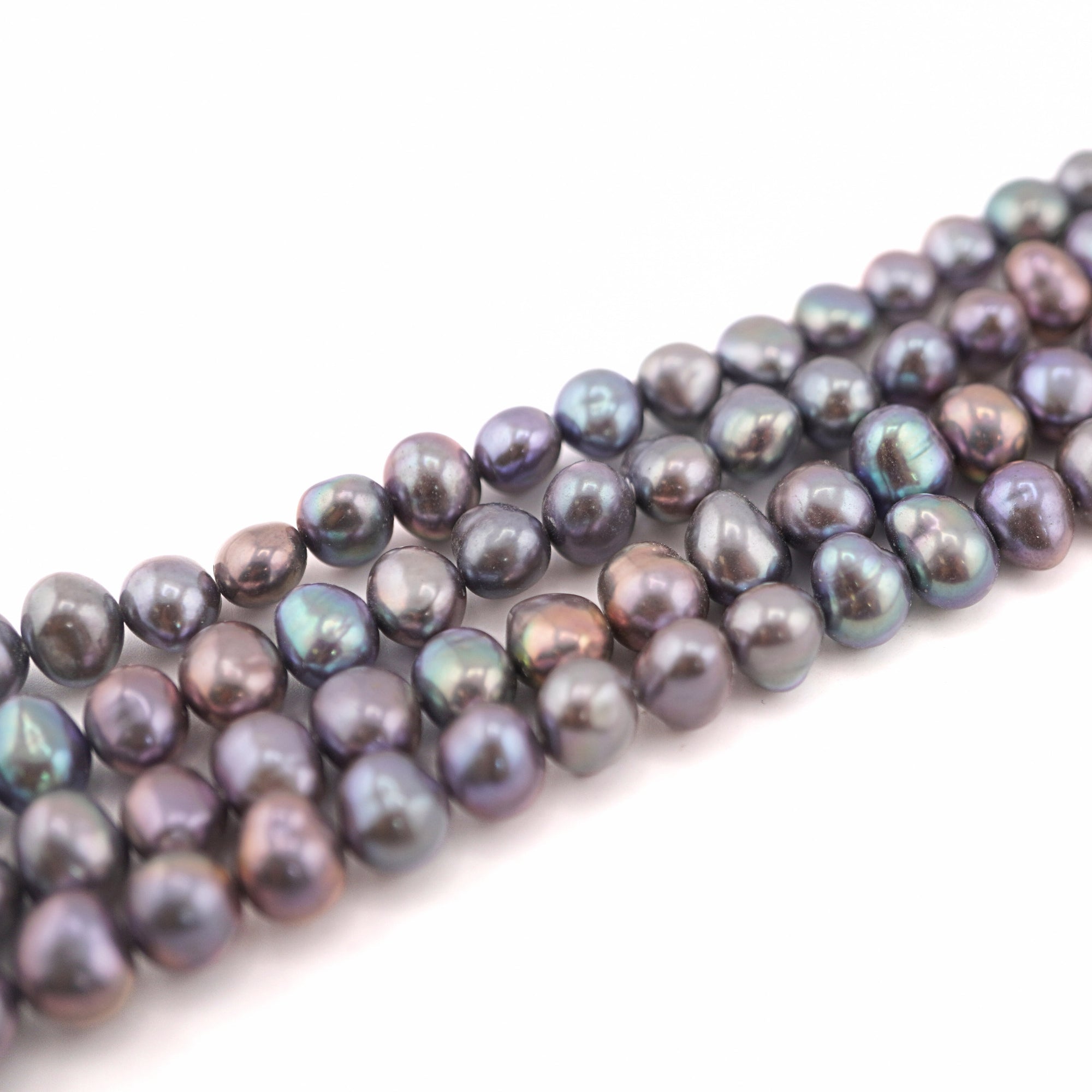 Peacock Baroque Freshwater Pearls Beads