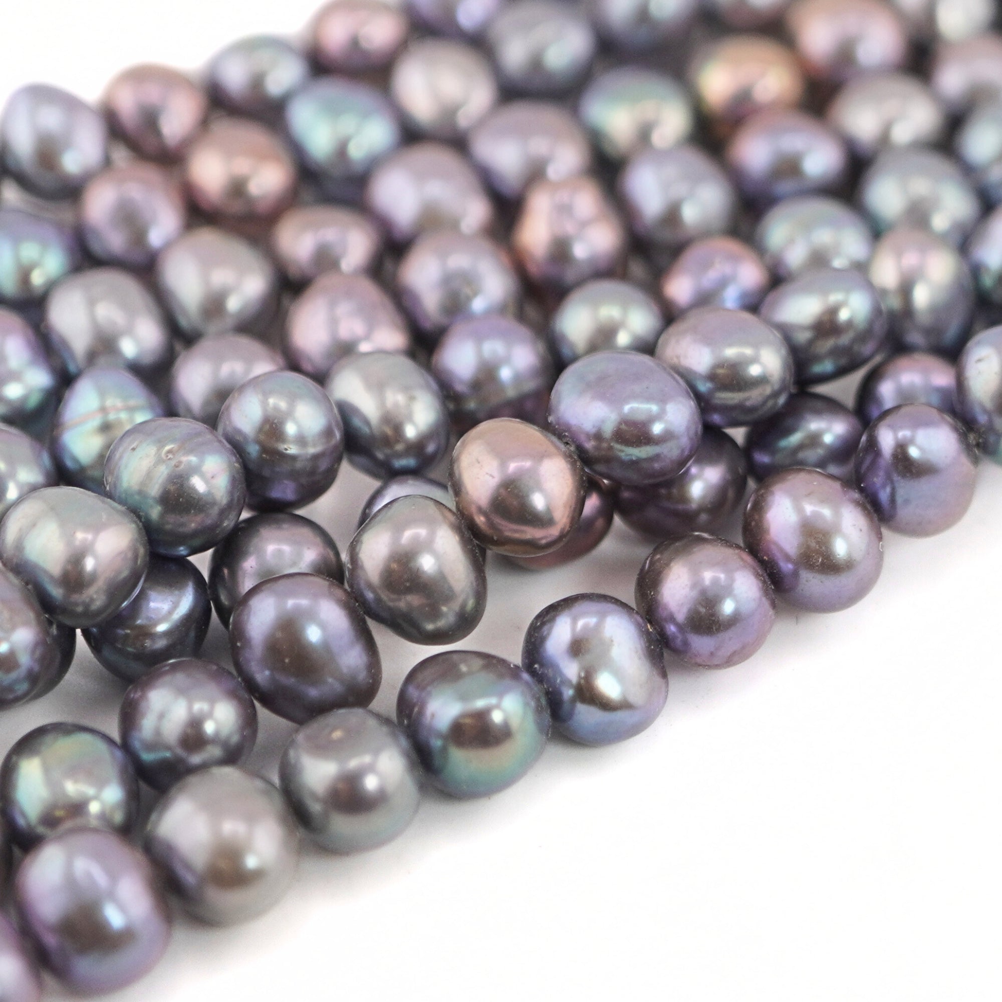 Peacock Baroque Freshwater Pearls Beads