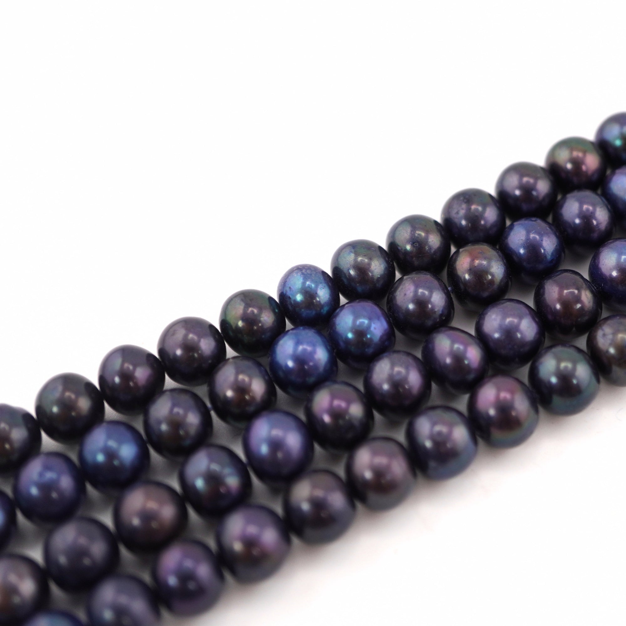 Peacock Oval Freshwater Pearls Beads