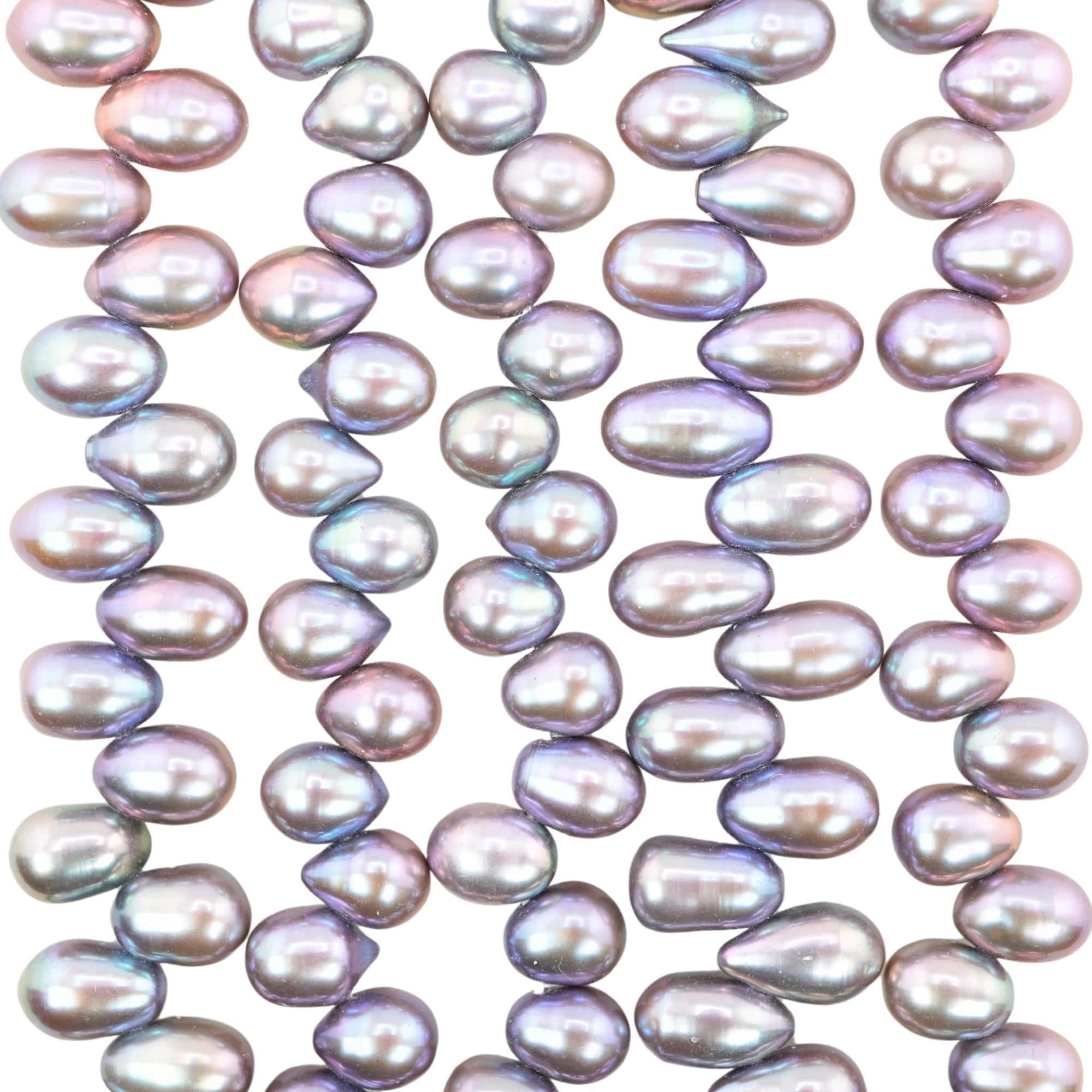 Peacock Oval Freshwater Pearls Beads