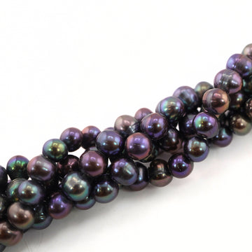 9 - 8 MM Peacock Potato Freshwater Pearls Beads