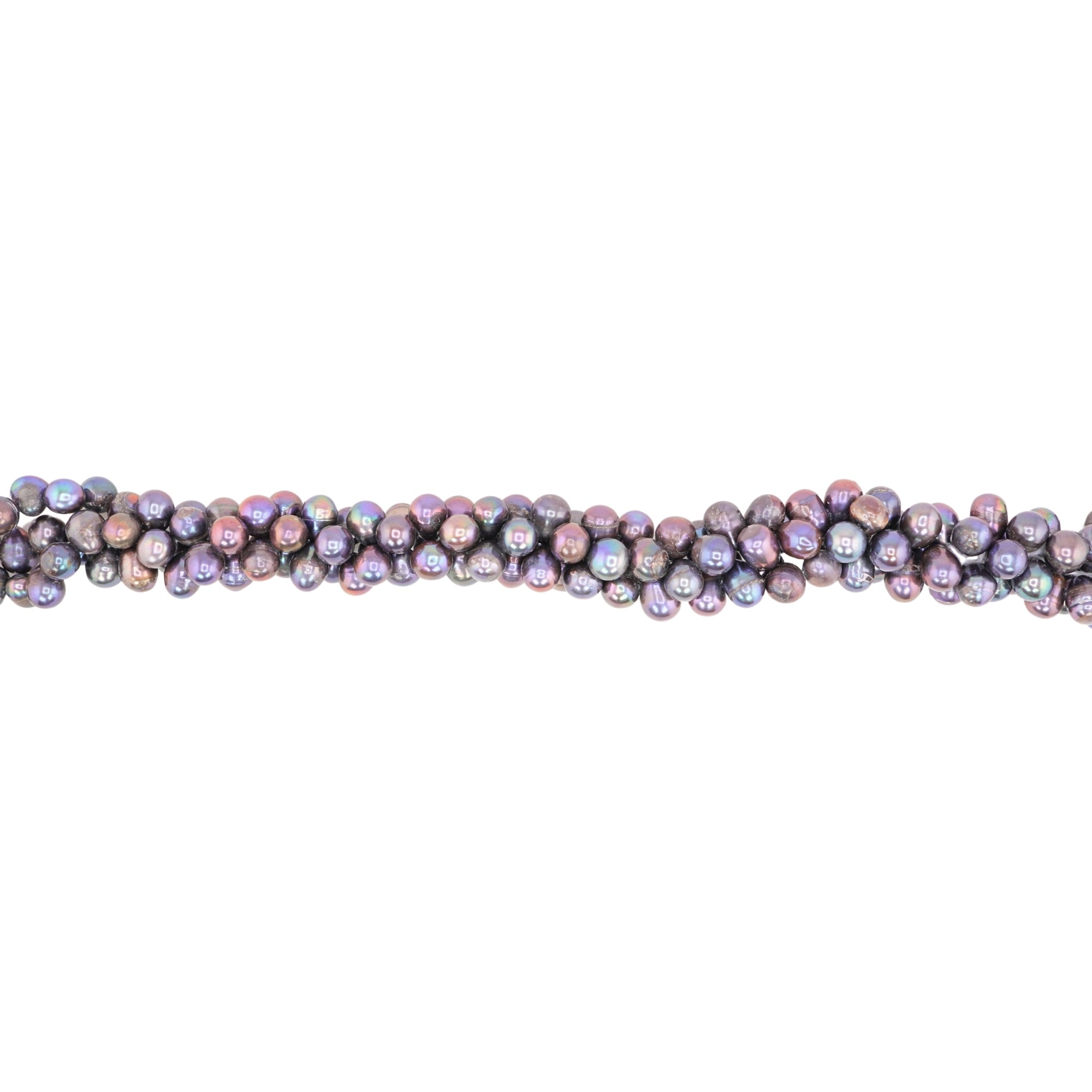 Peacock Oval Freshwater Pearls Beads