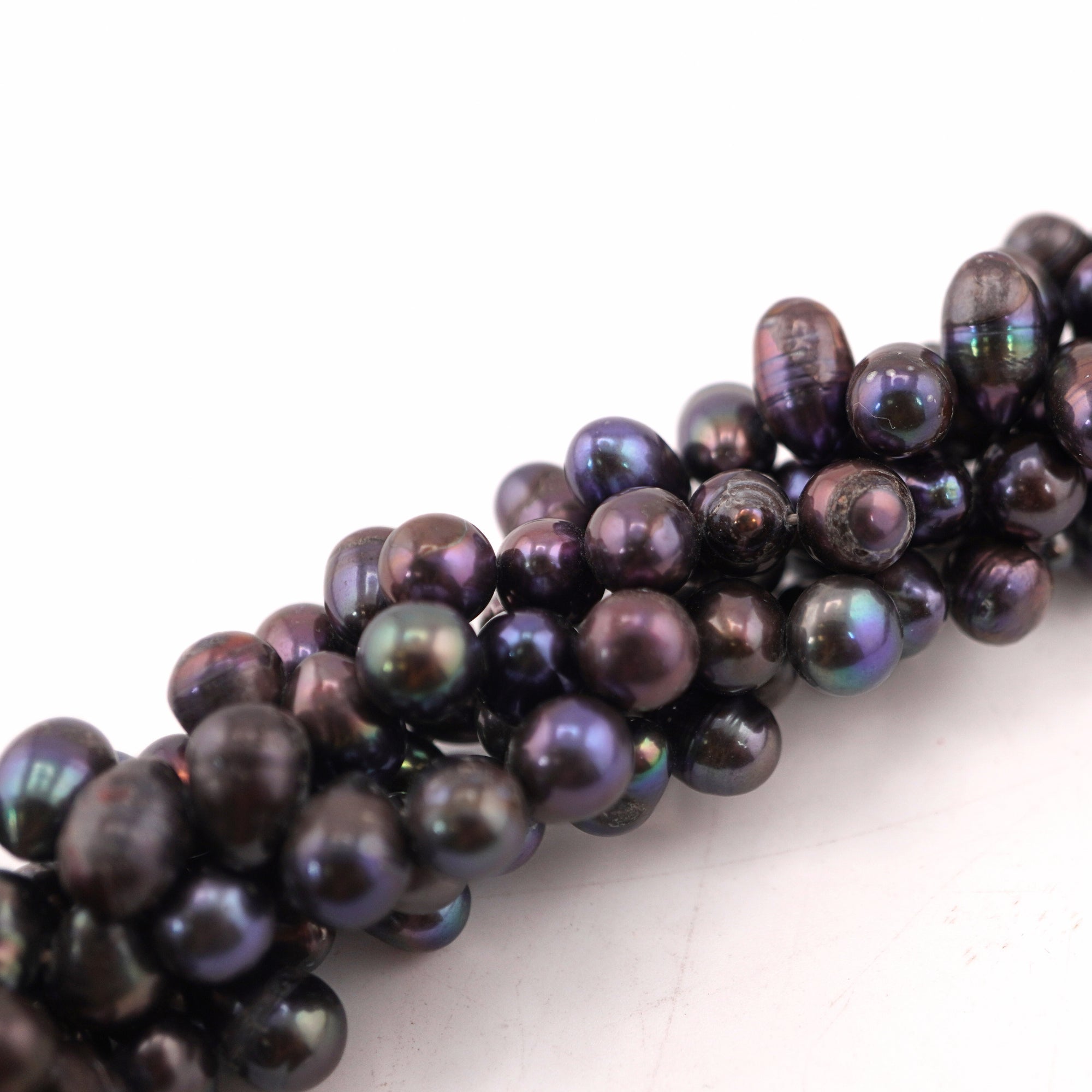 Peacock Oval Freshwater Pearls Beads