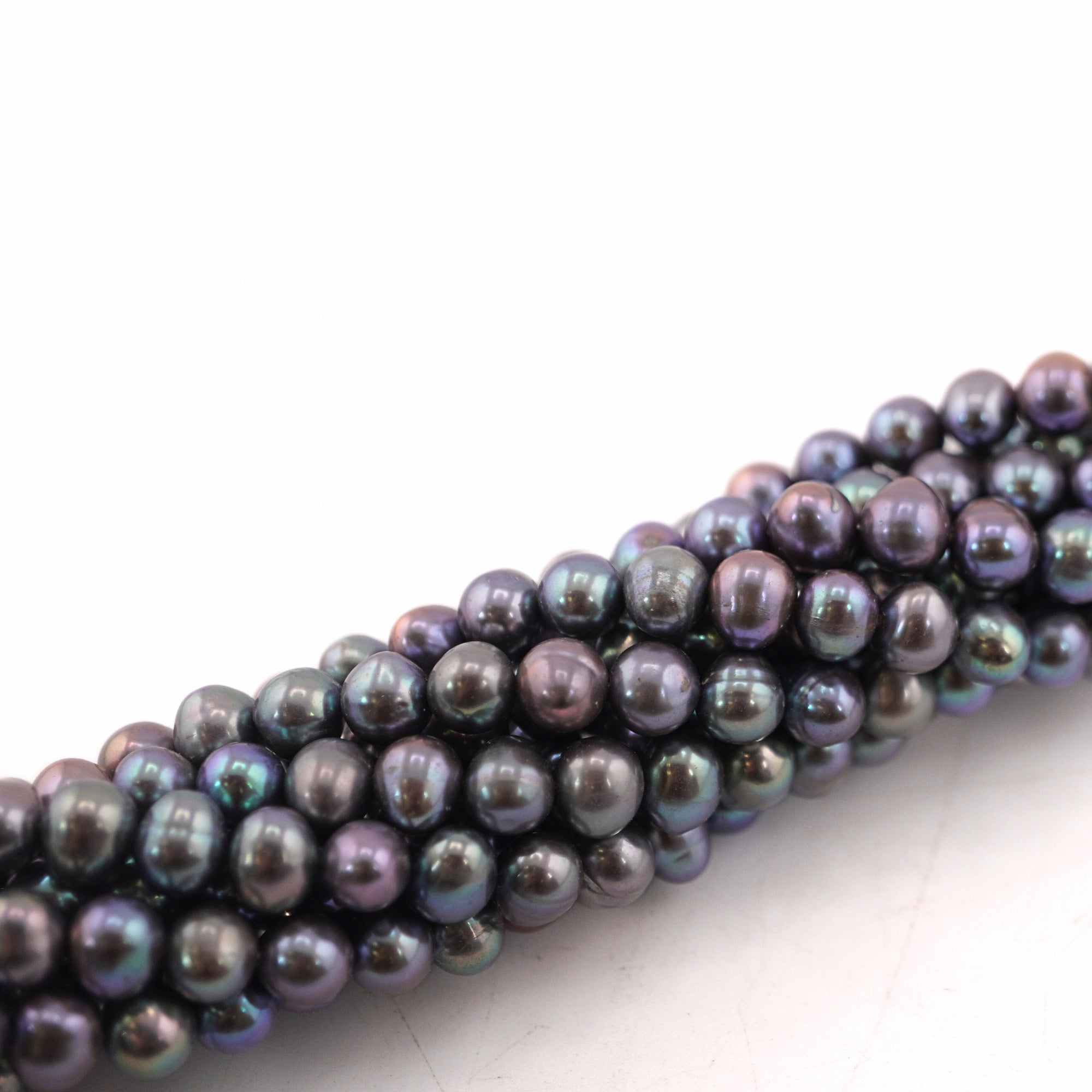 Peacock Potato Freshwater Pearls Beads