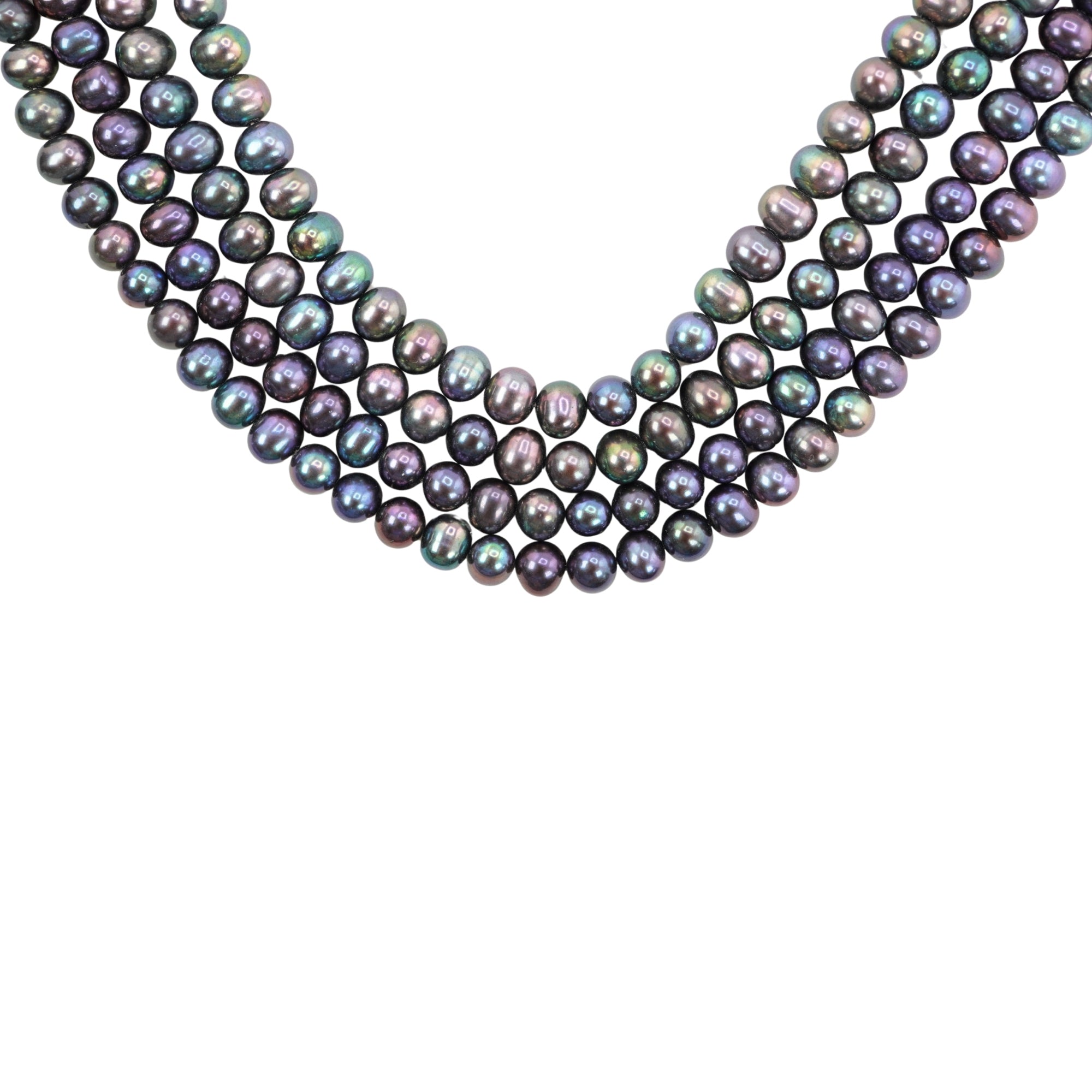  Peacock Potato Freshwater Pearls Beads