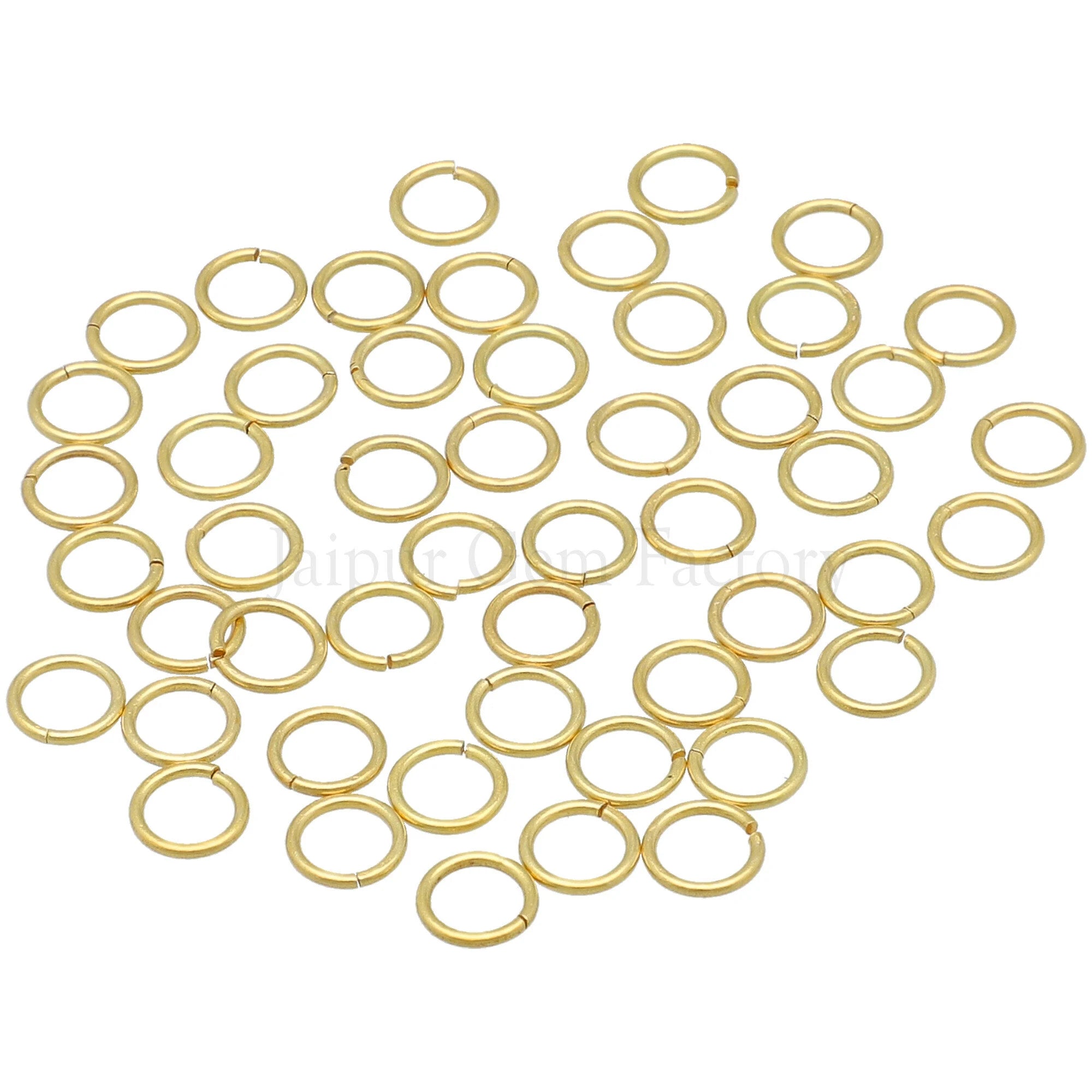 Gold Plated Sterling Silver Jump Ring