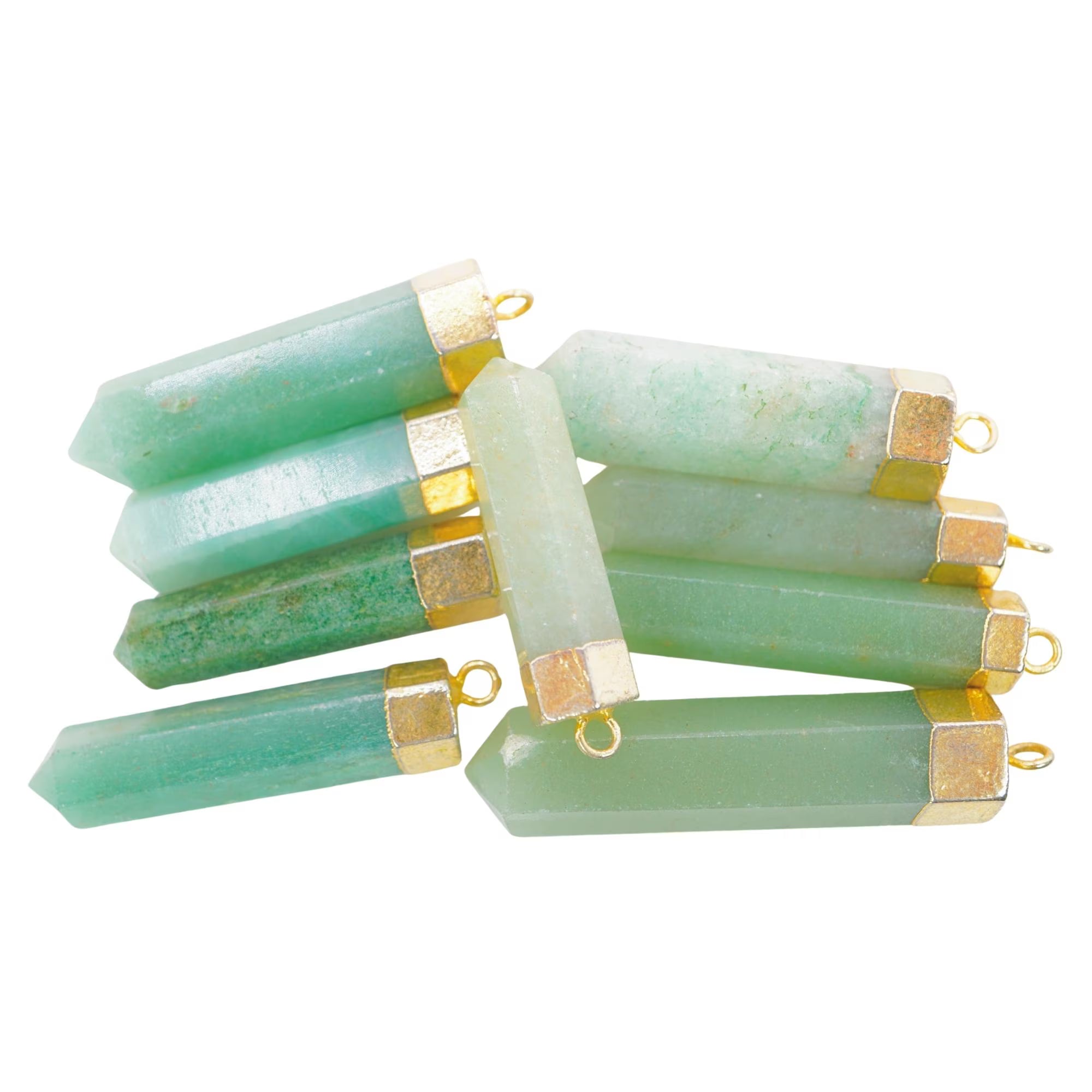 Green Aventurine Pencil Shape