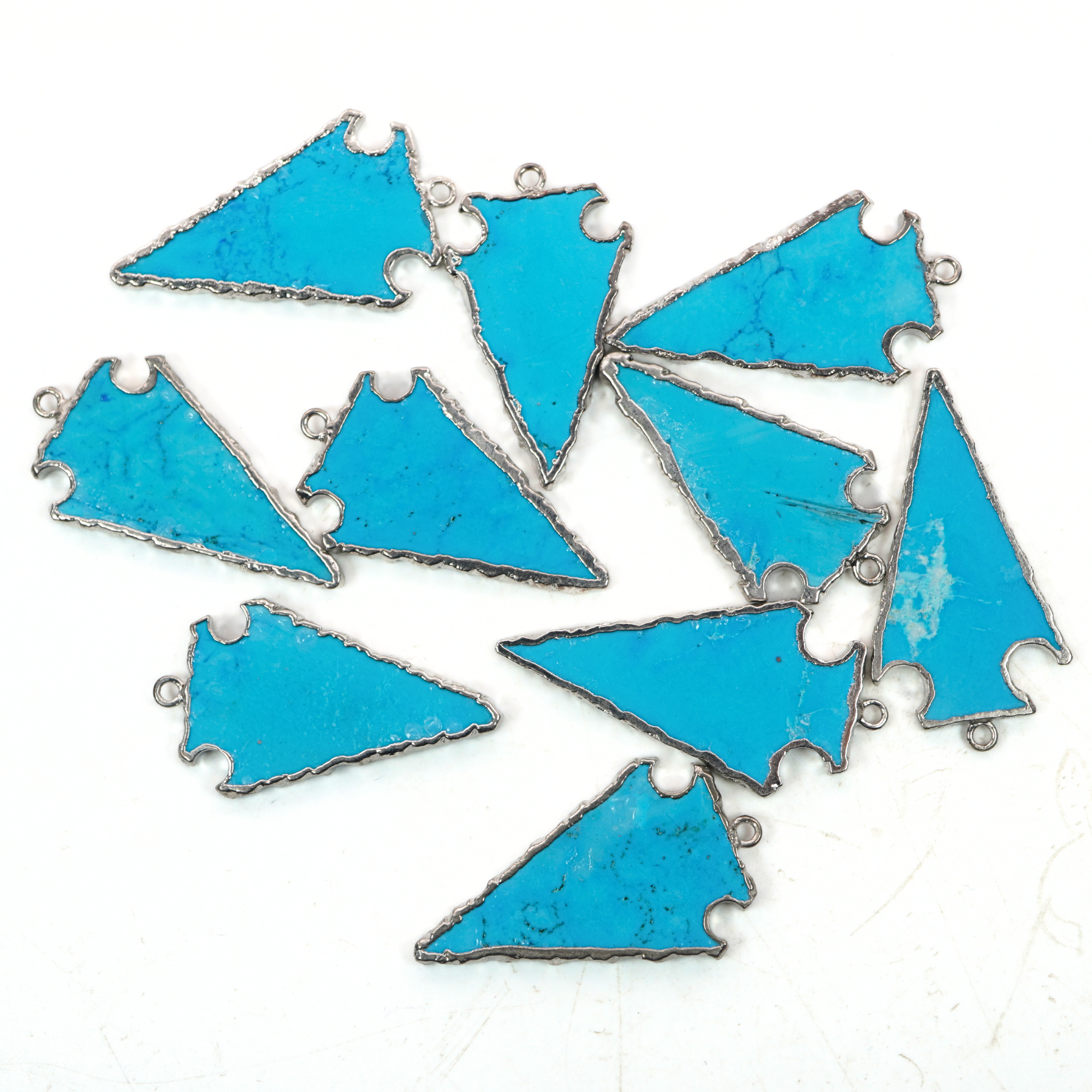 Handmade Howlite Pendant Charm

