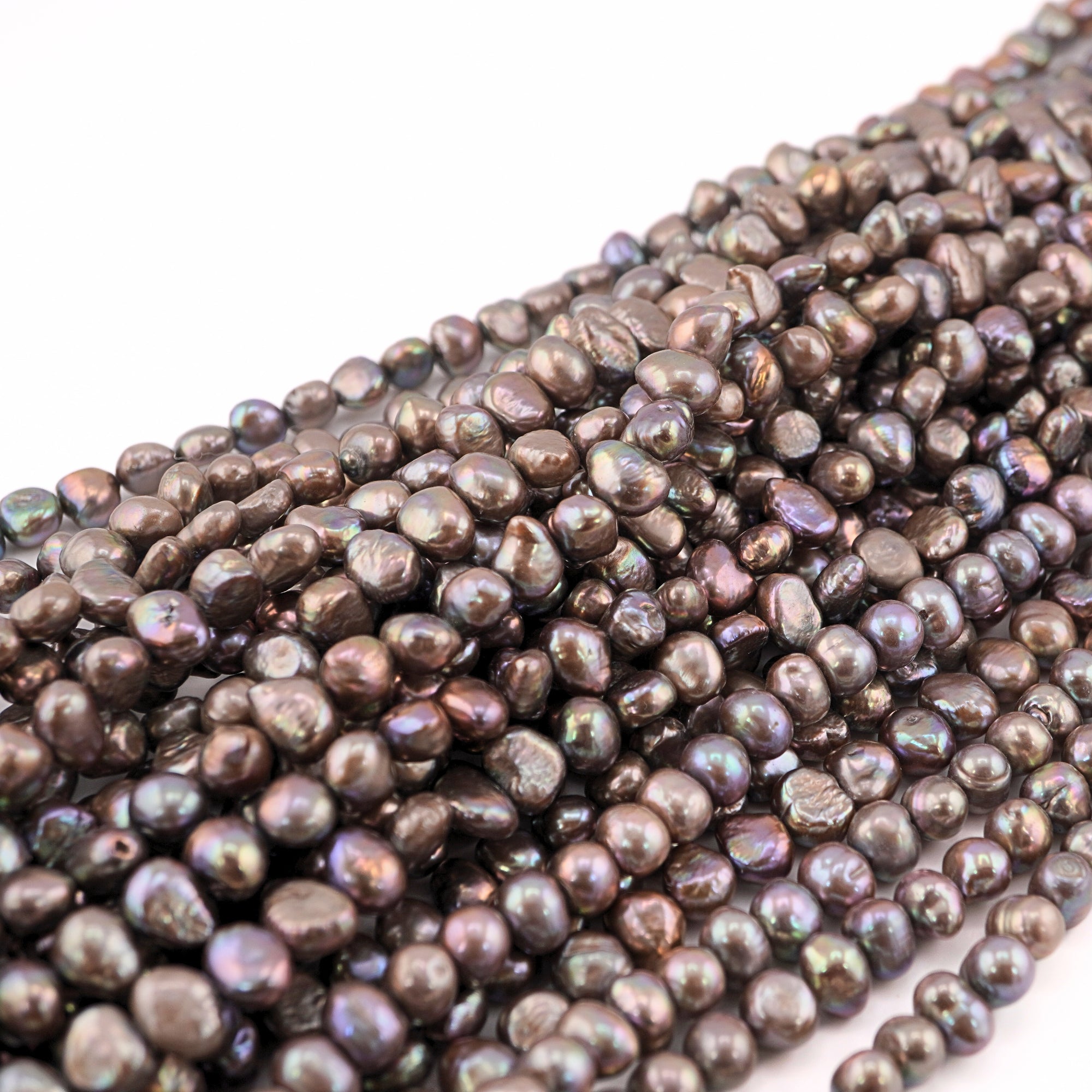 High-Luster Baroque Pearl Beads for Jewelry Making

