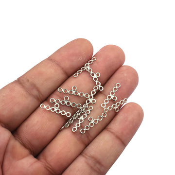 Jewelry making sterling silver charm bar

