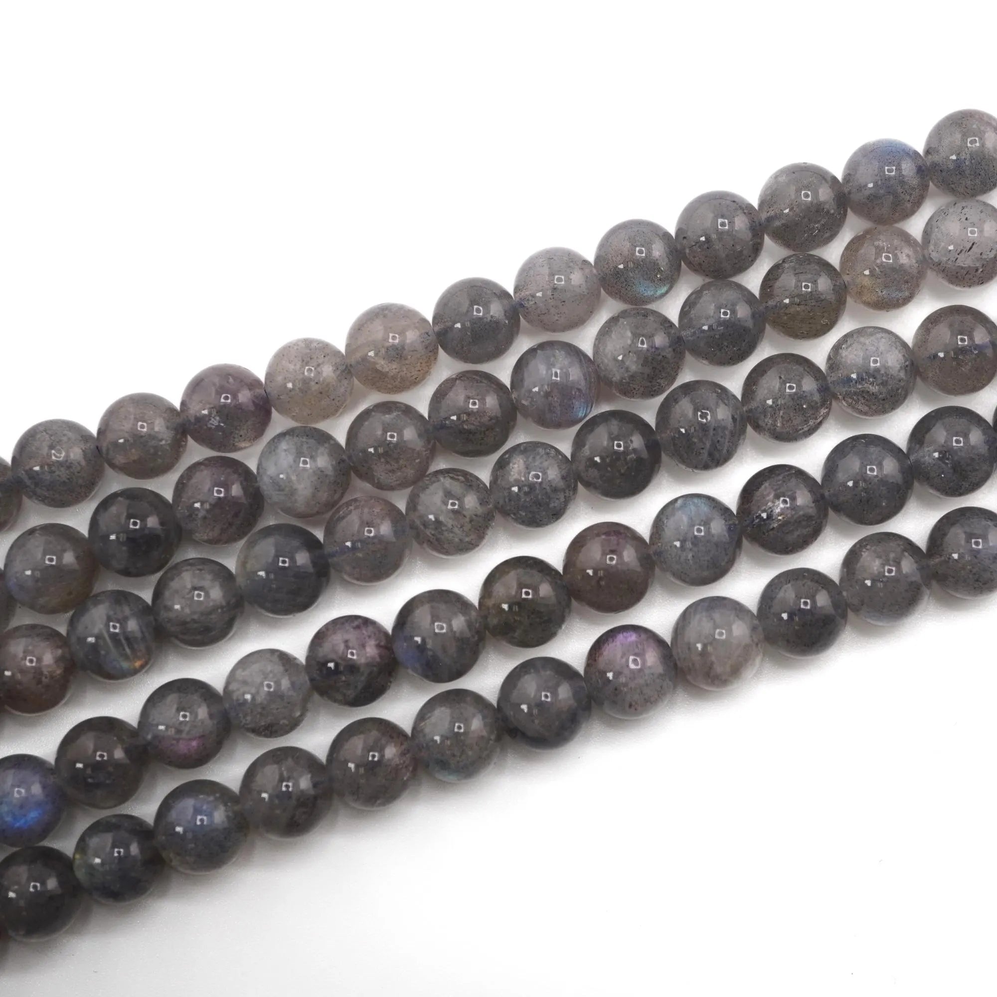 Labradorite Smooth Round Shape Gemstone Strand Beads