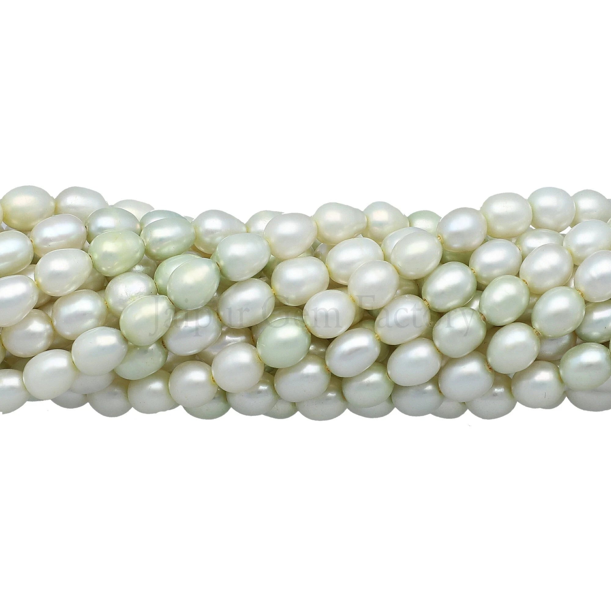 Light Green Rice Shape