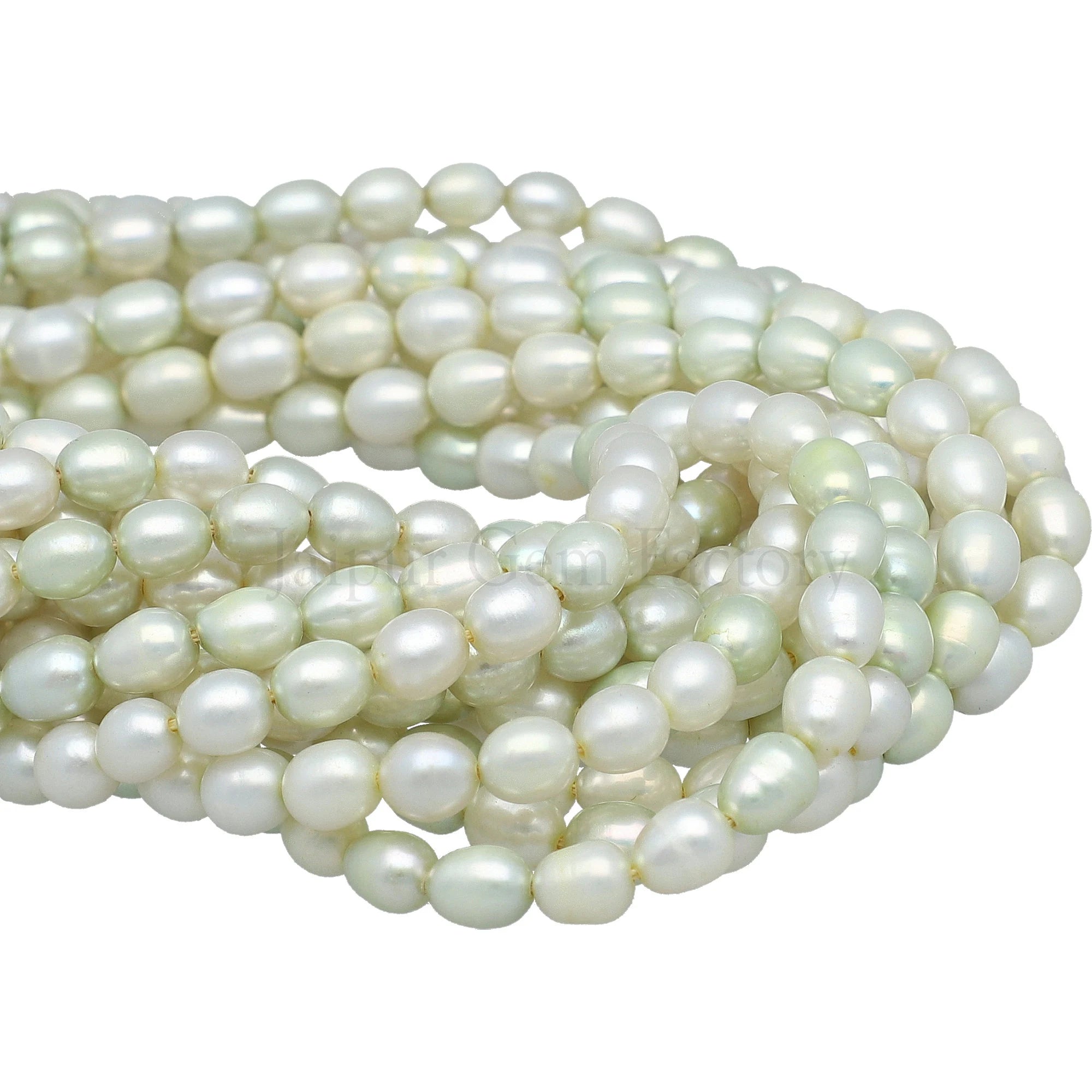 Light Green Rice Shape