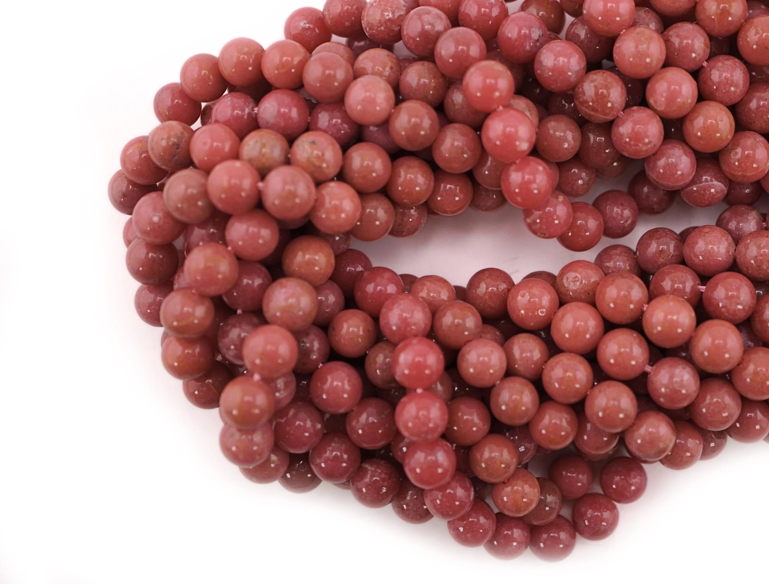 Natural Sunstone Smooth Round Shape Gemstone Beads For Jewelry Making