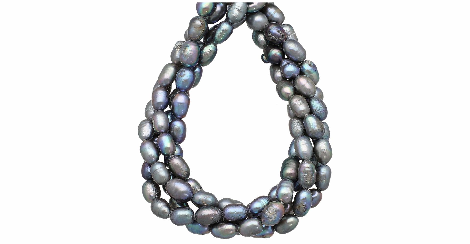 Peacock Freshwater Pearls Beads