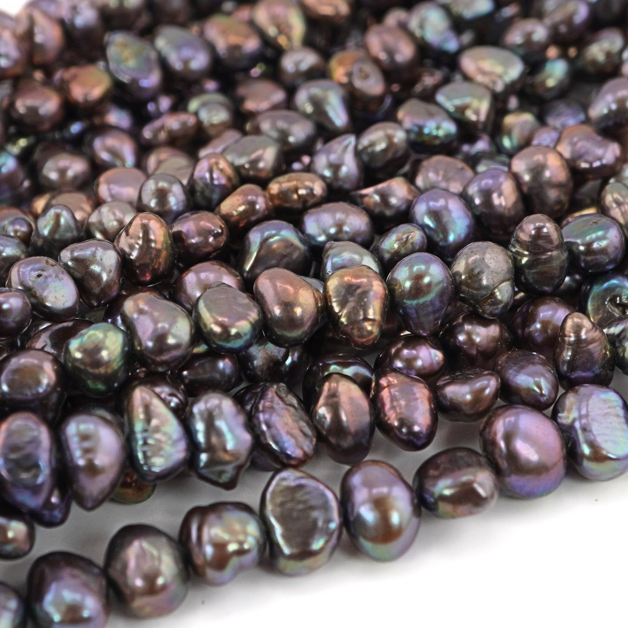 Peacock Baroque Freshwater Pearl Beads for Jewelry Making

