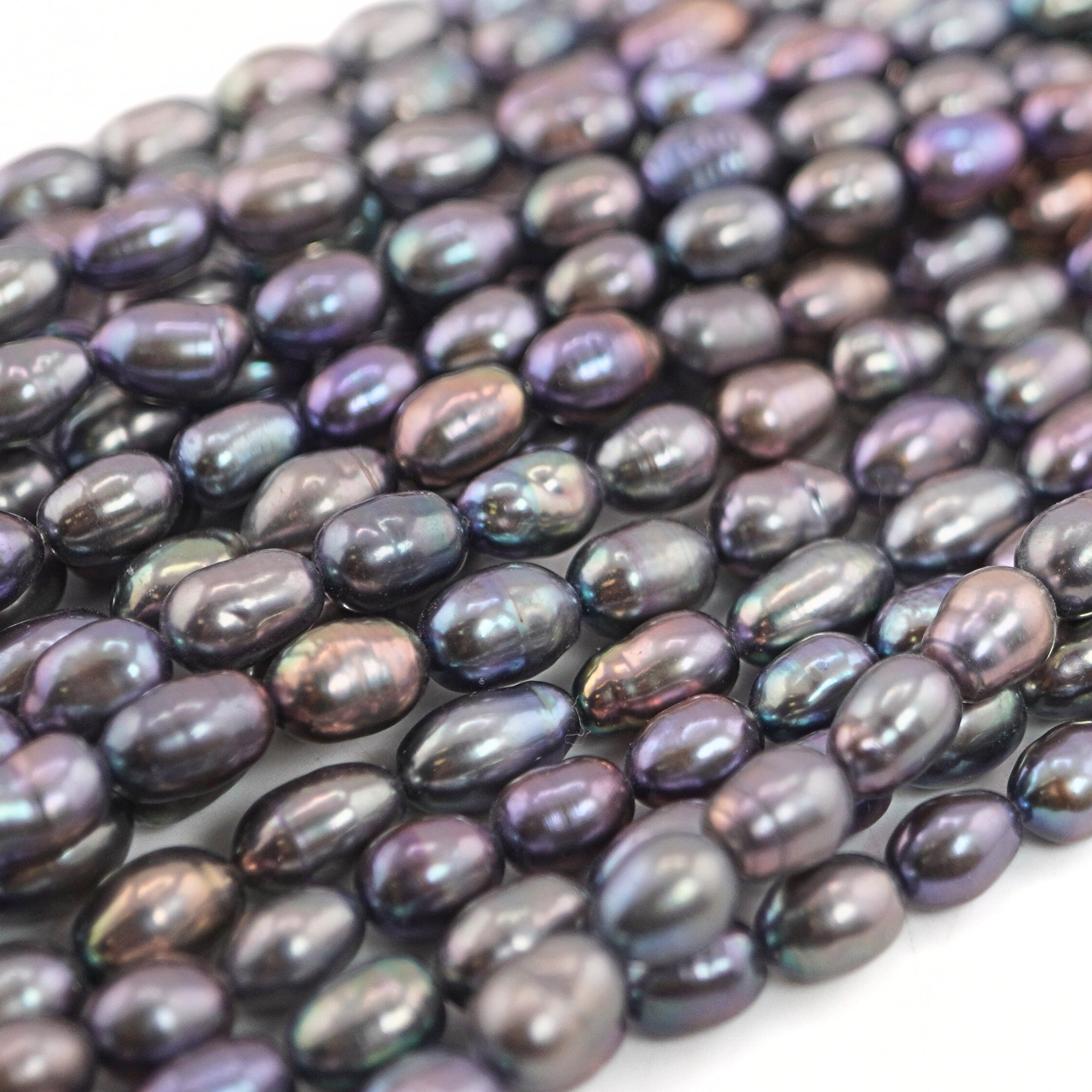 Peacock Natural Pearls for Necklace Making


