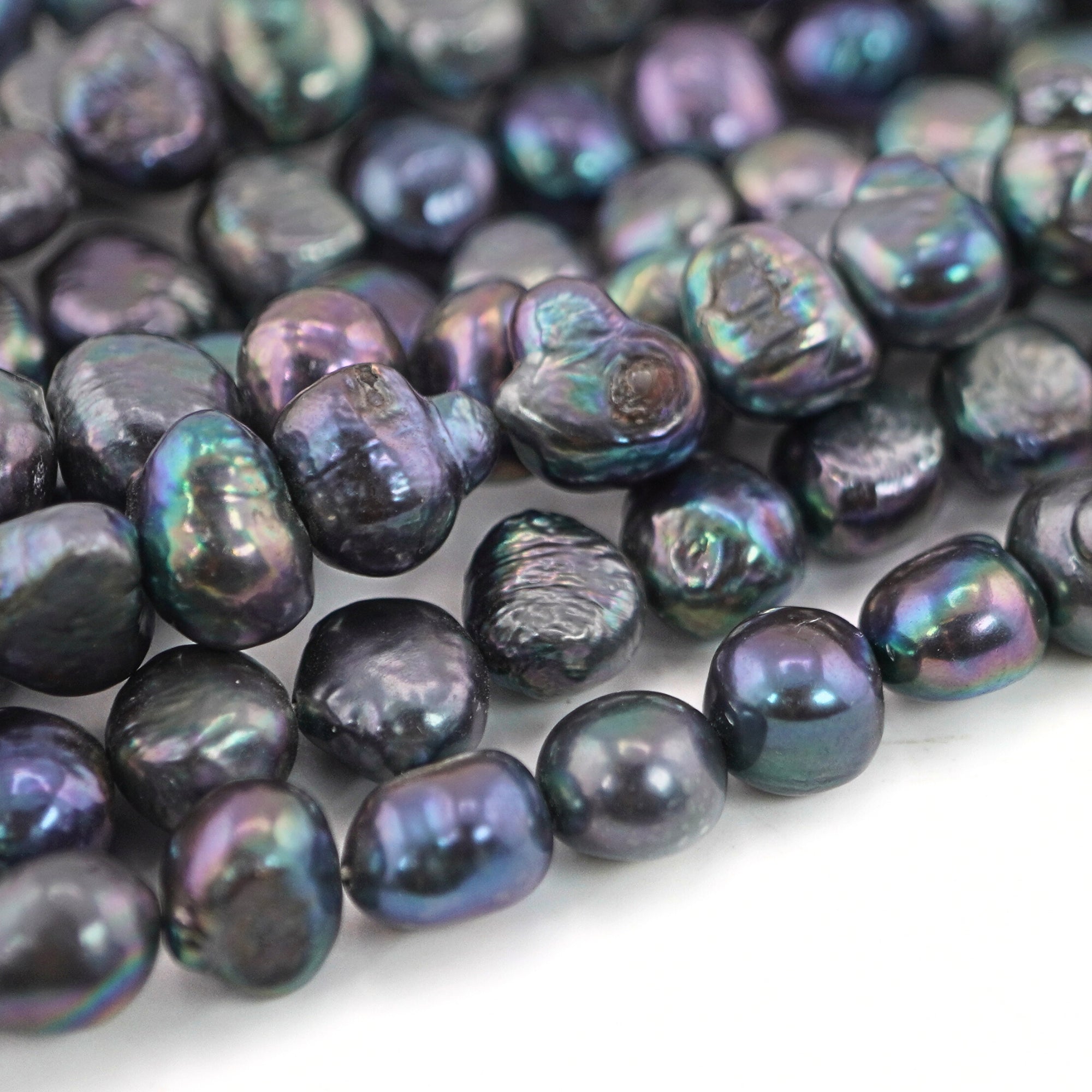 Premium Peacock Pearl Beads for Handmade Jewelry

