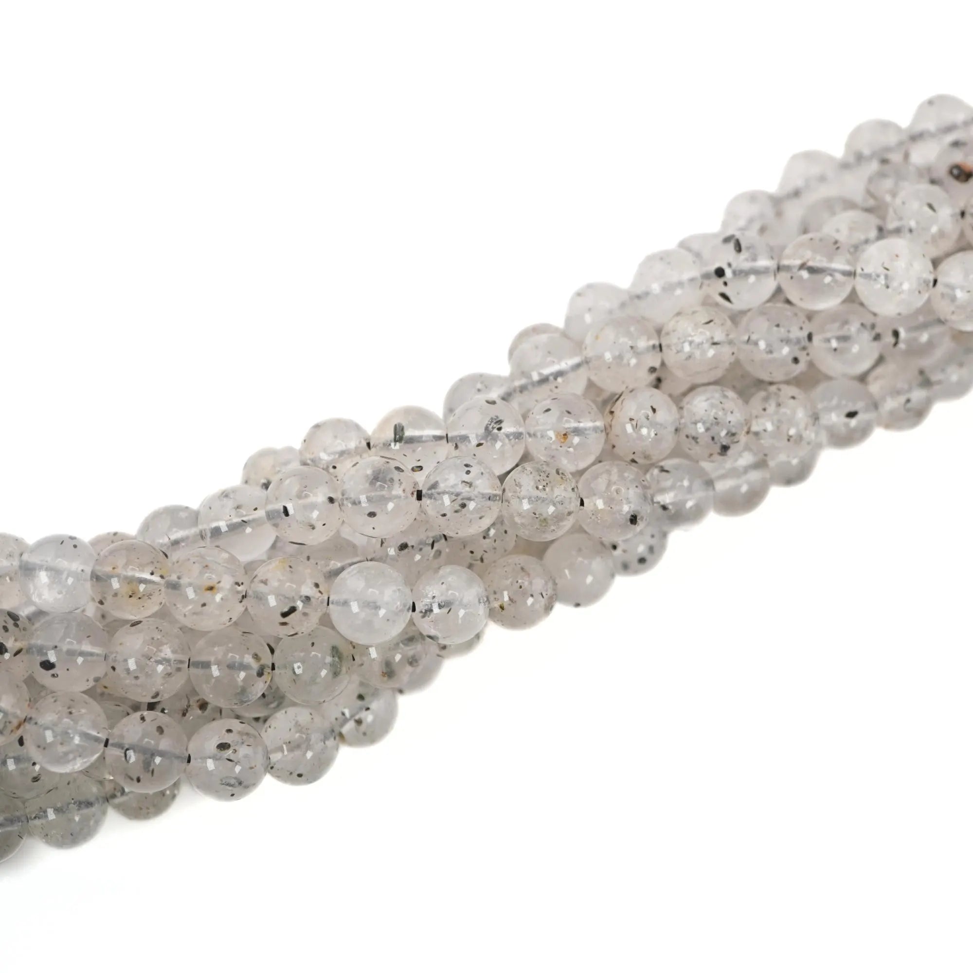 Quartz Smooth Round Shape Gemstone Strand Beads