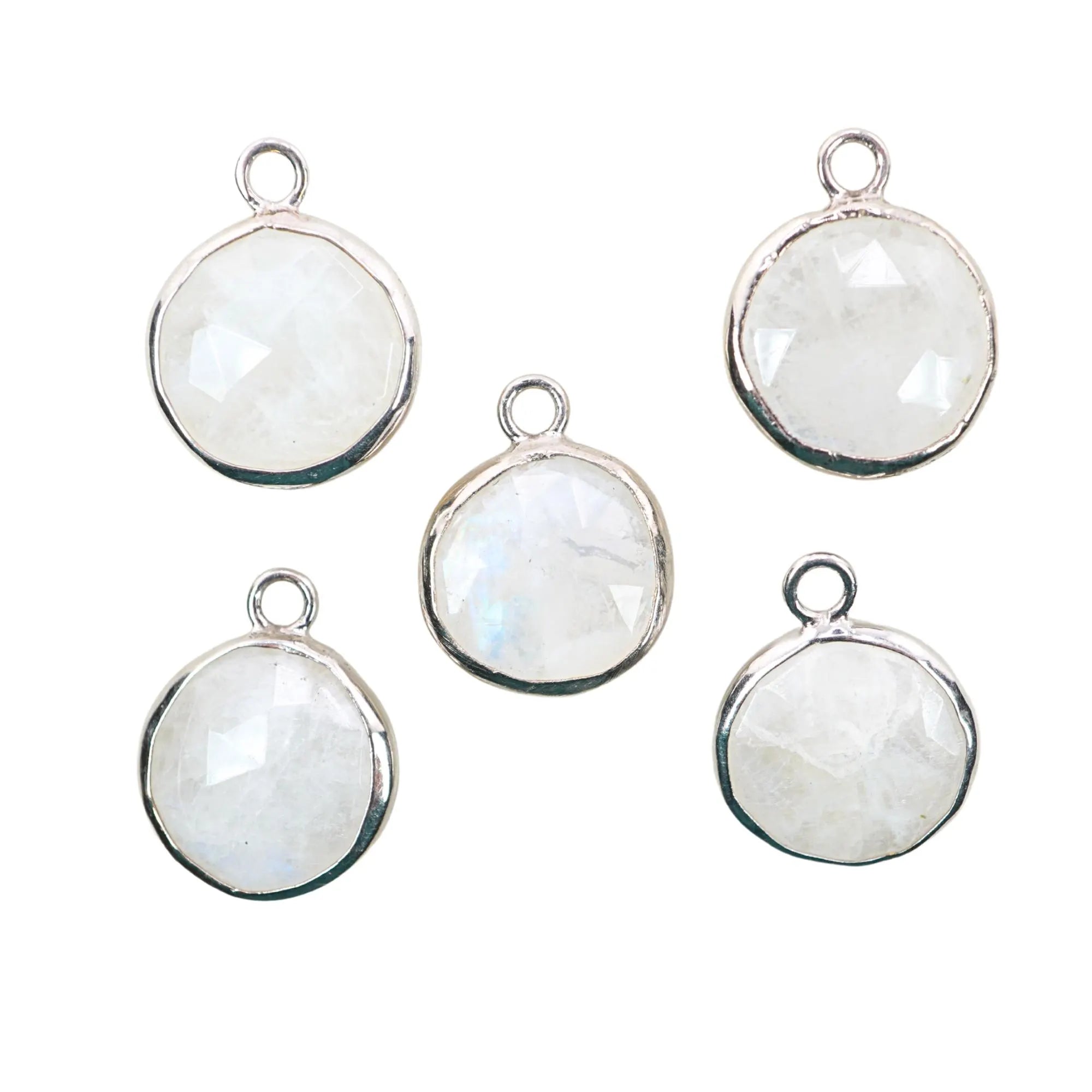 Rainbow Moonstone Round Shape