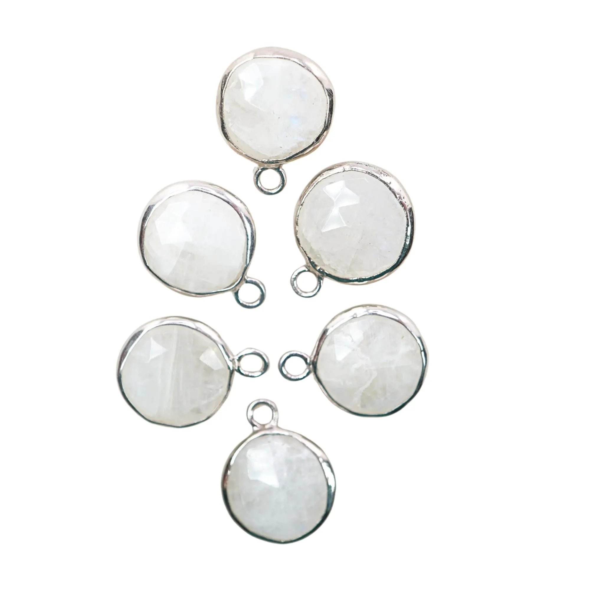 Rainbow Moonstone Round Shape