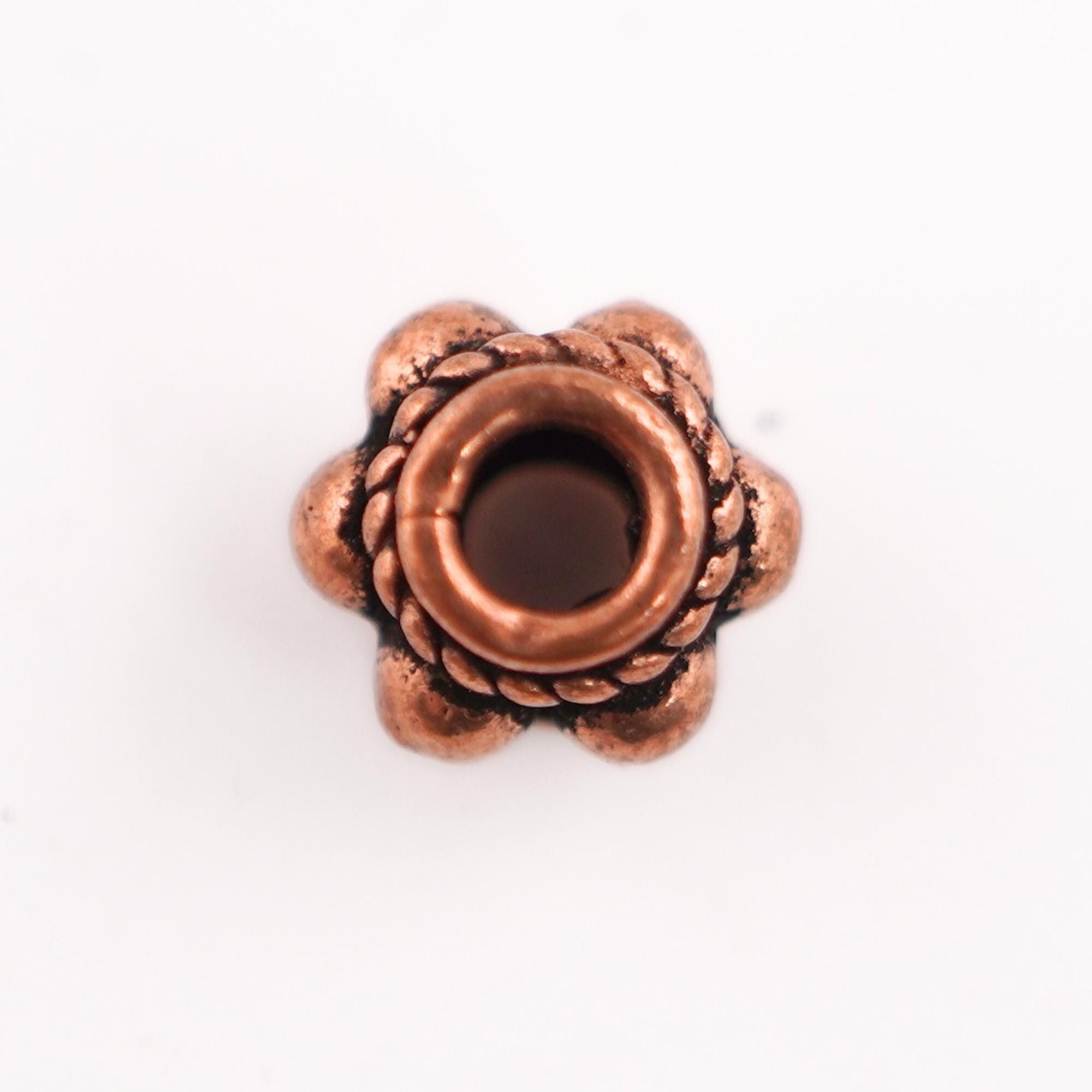 Real Copper Bali Beads for Bracelet Making

