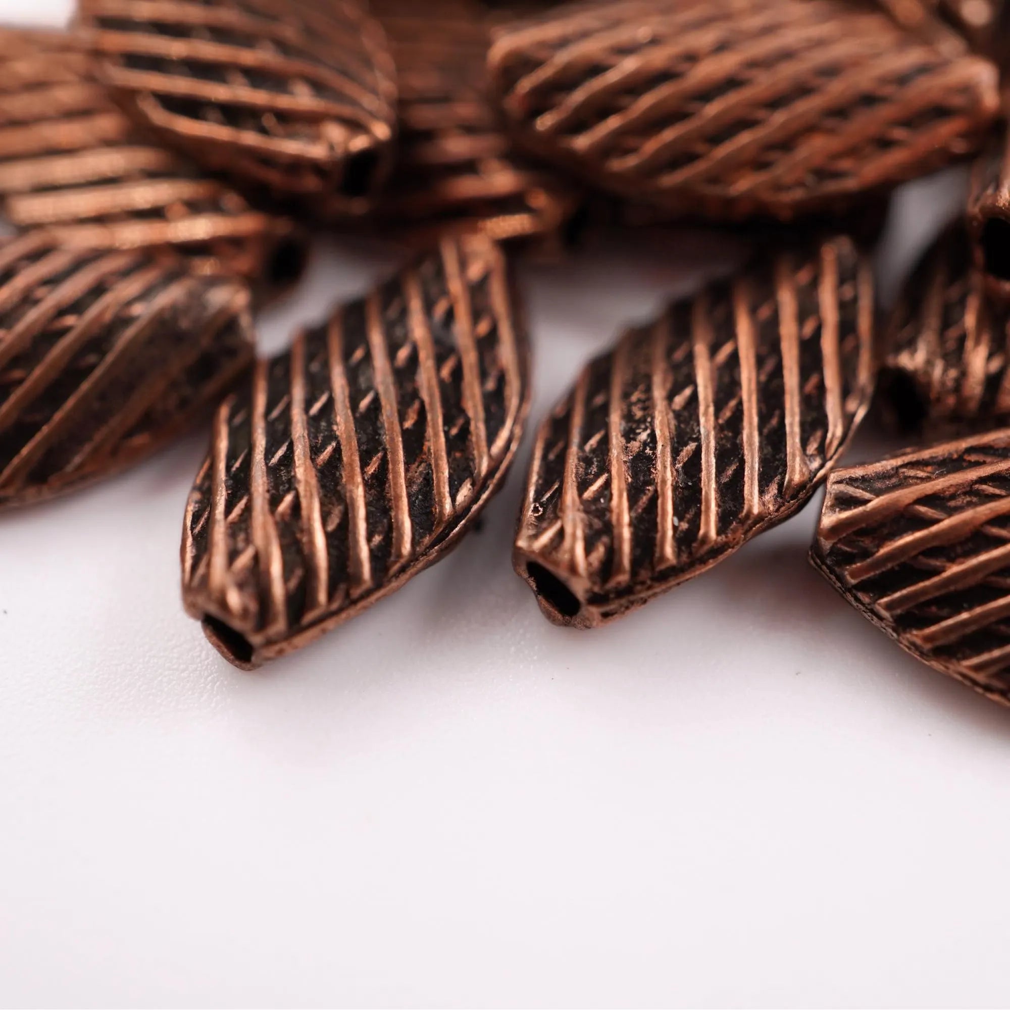 Real Copper Beads for Jewelry Making

