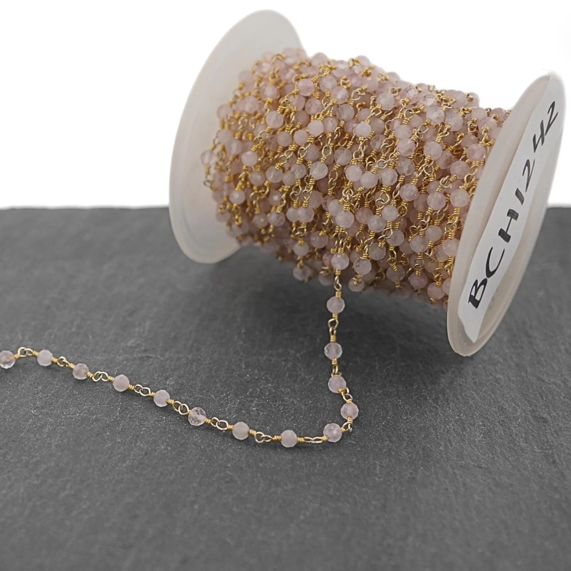 Rosary beads chain for jewelry making

