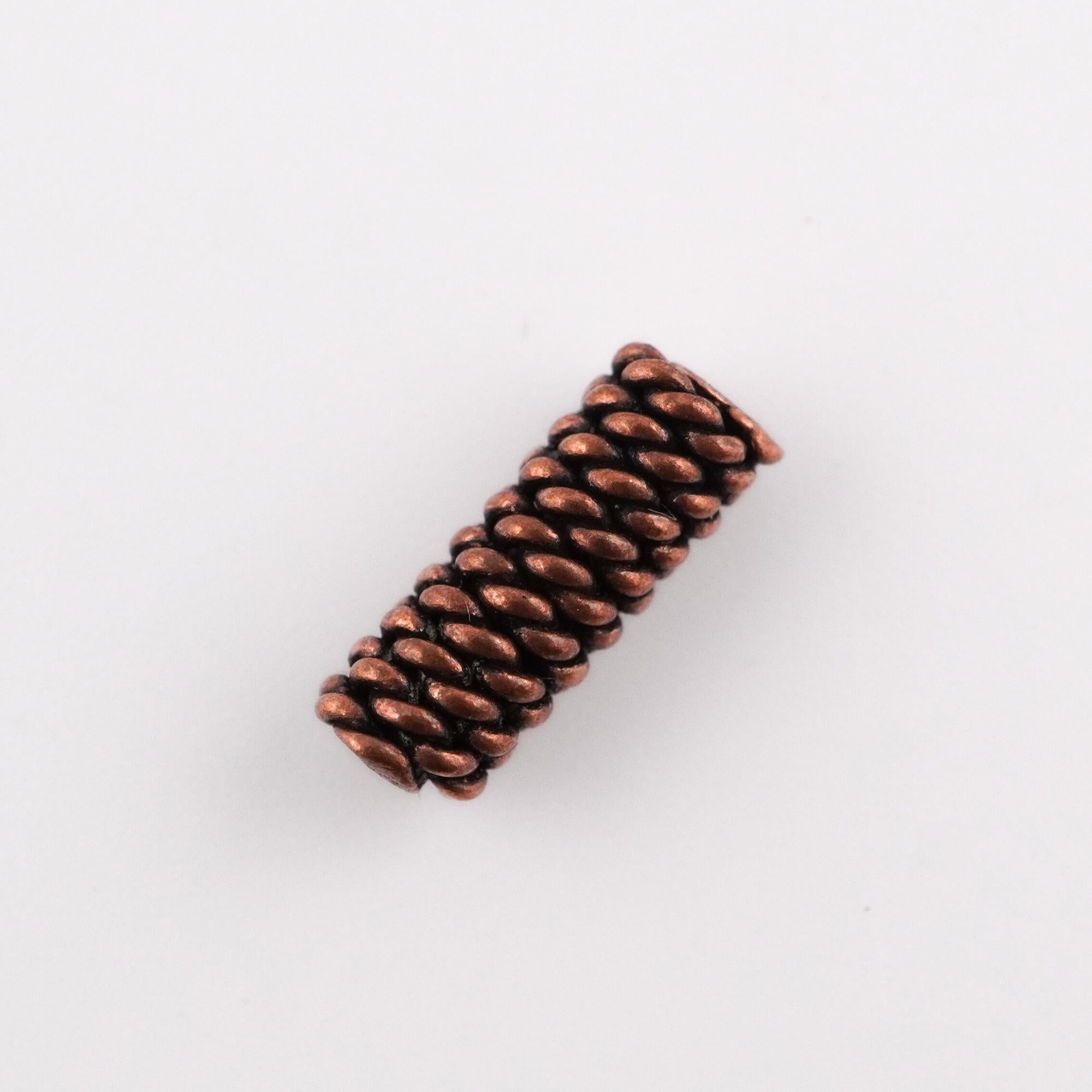 Rustic tube spacer beads for DIY crafts

