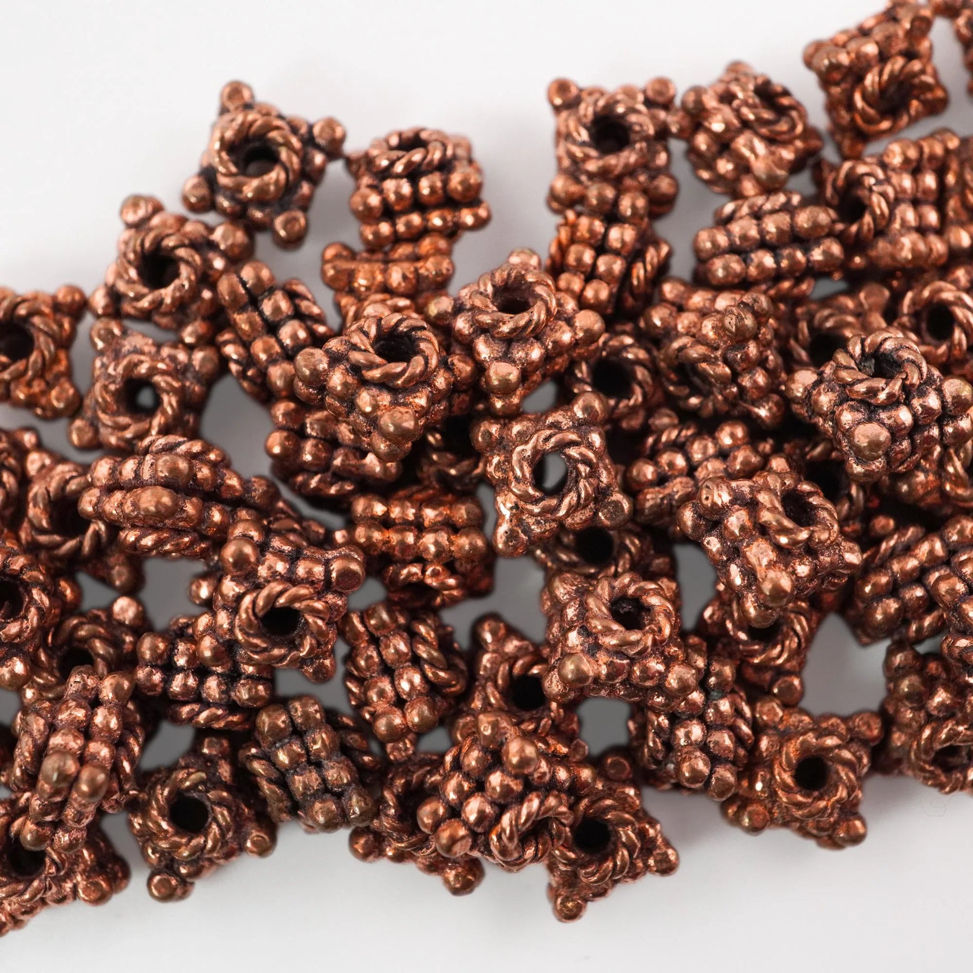TierraCast copper beads for crafts

