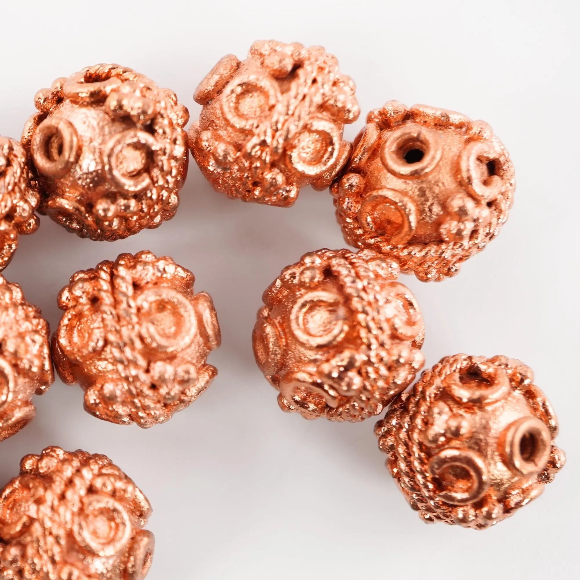 Vintage Craft Copper Beads


