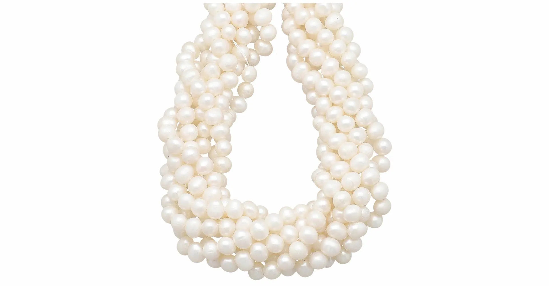 White Potato Freshwater Pearl