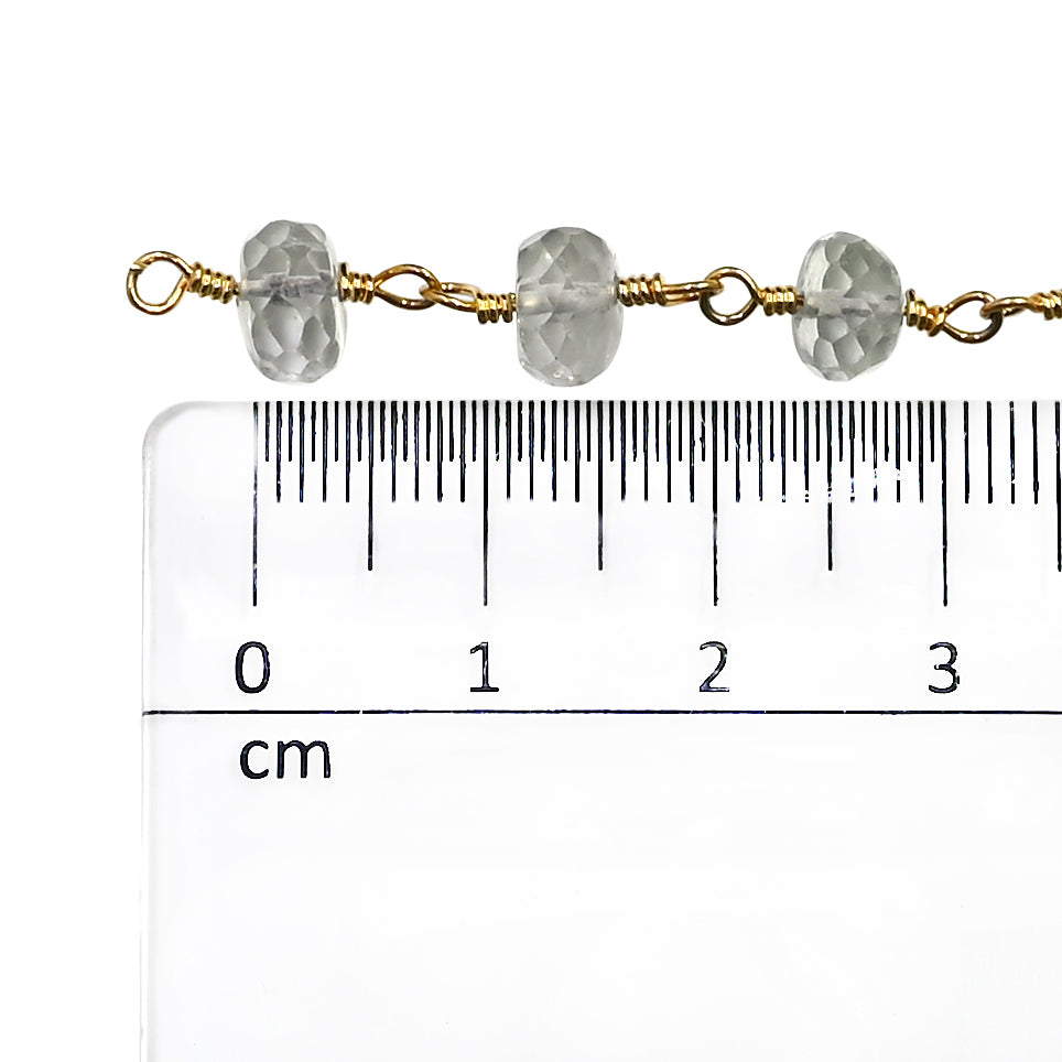 Wholesale Green Amethyst Beads Chain
