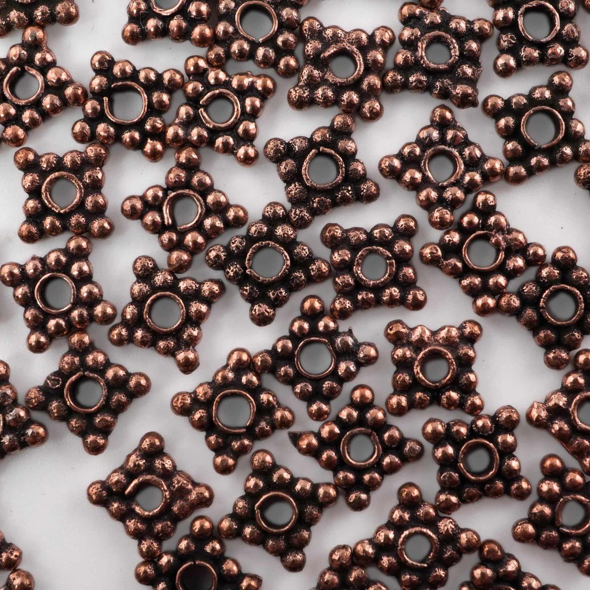Wholesale copper metal beads for jewelry

