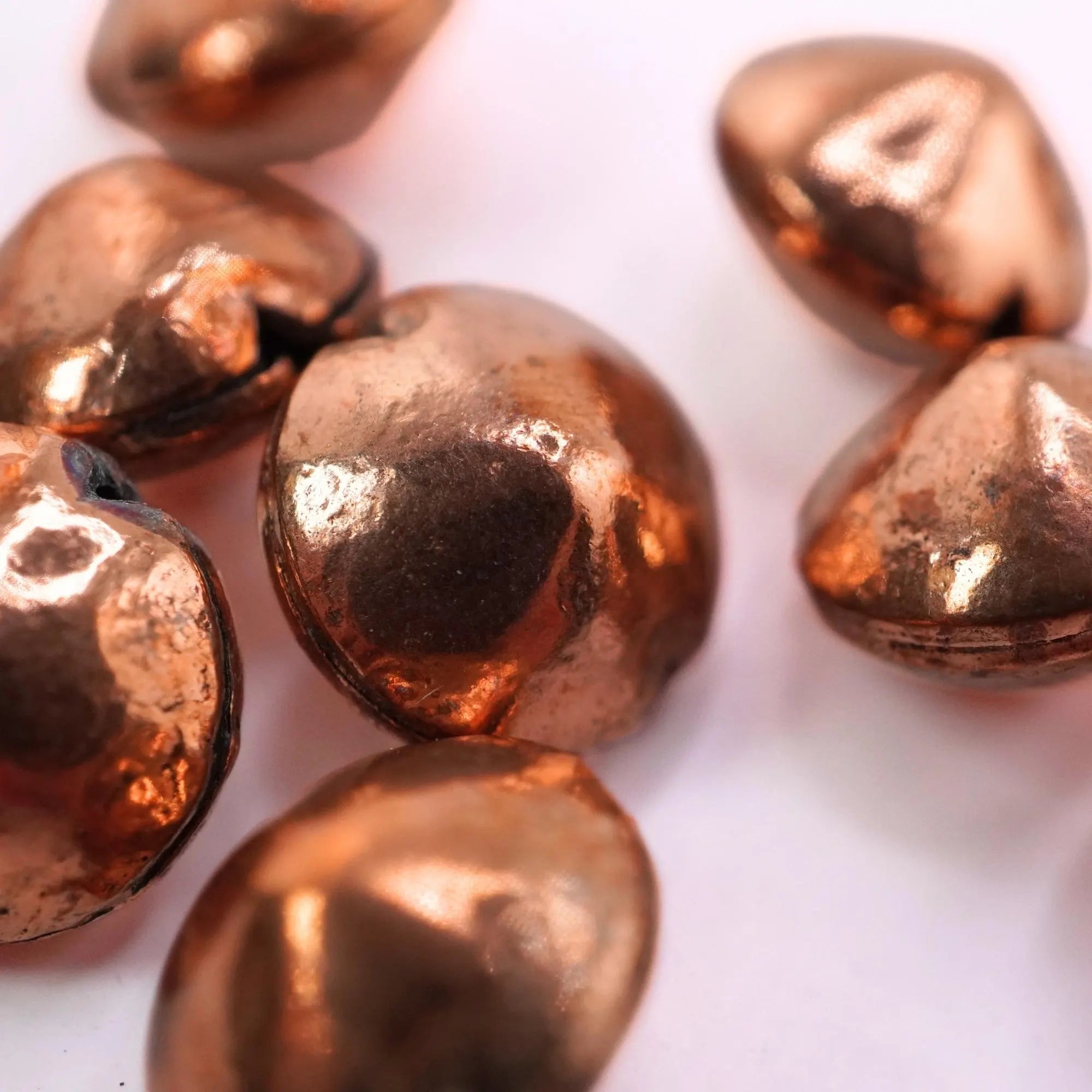 boho copper beads

