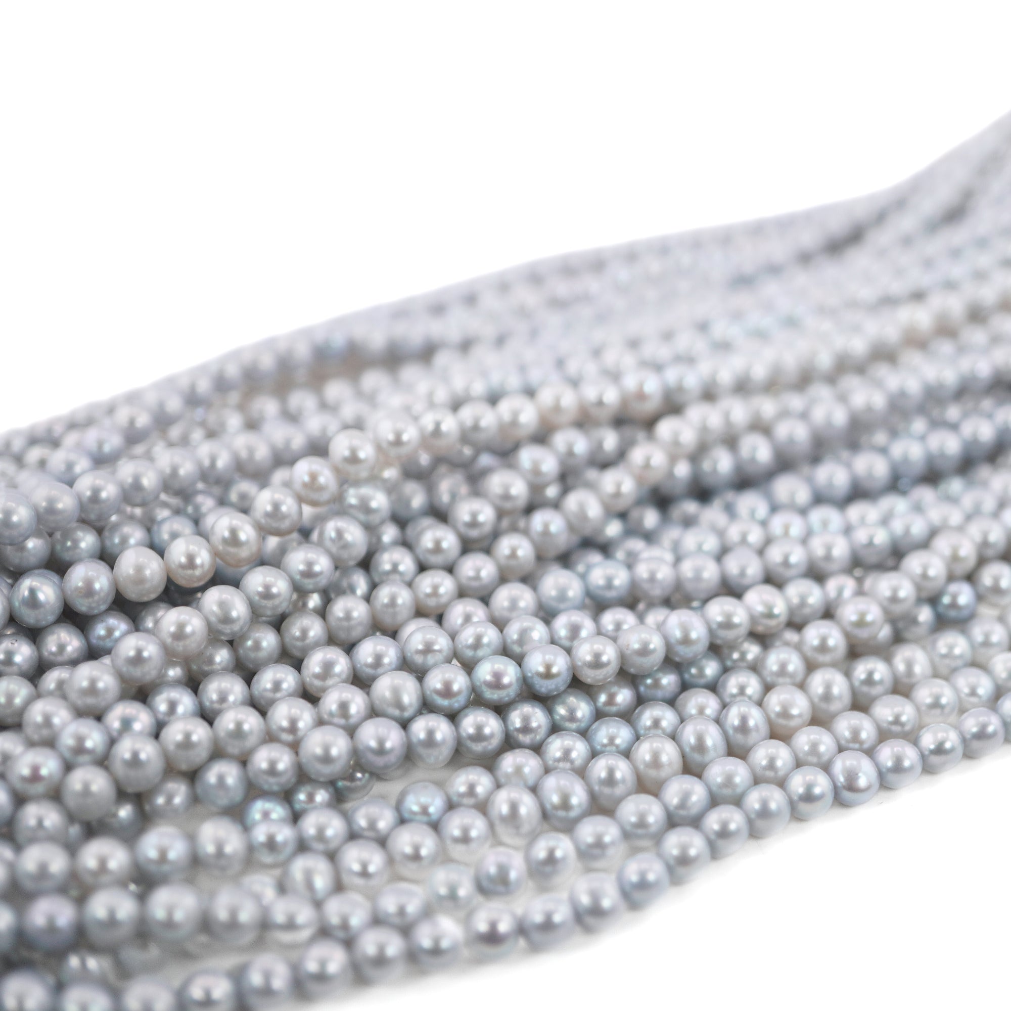 handcrafted jewelry blue pearls

