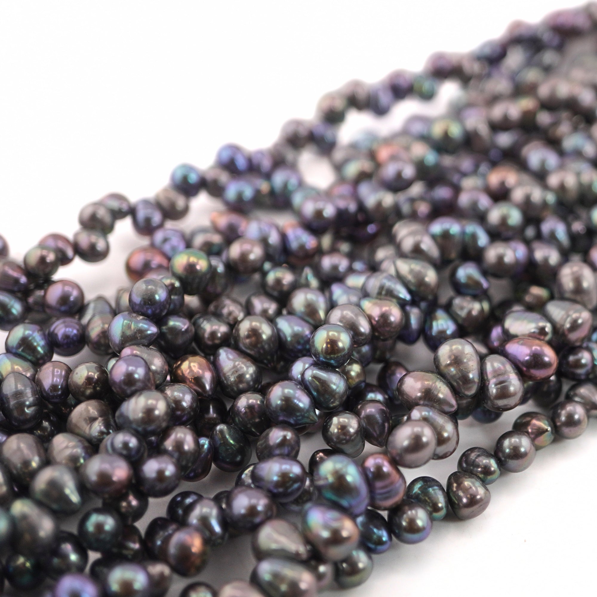 high-quality peacock pearls for jewelry

