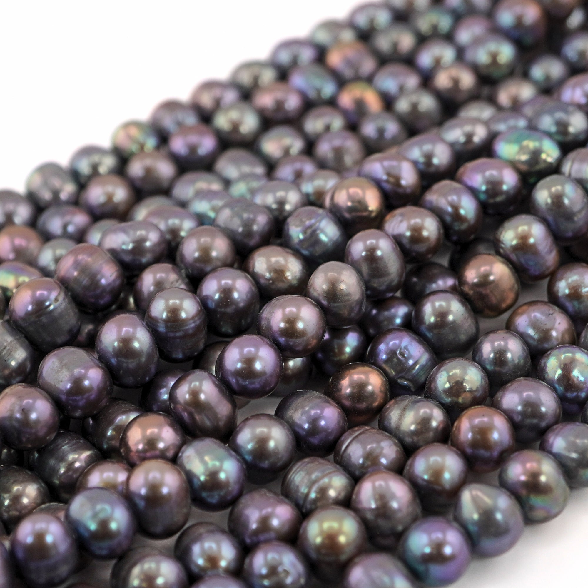 iridescent freshwater pearls for crafting

