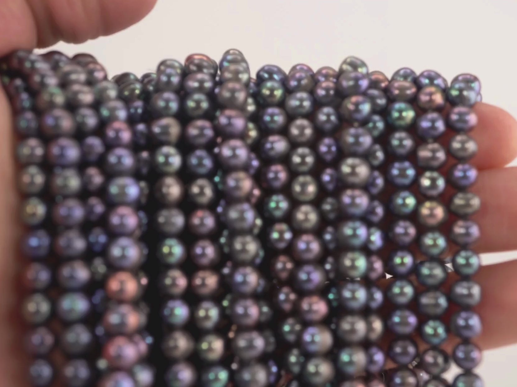 Peacock Tone Pearl Beads for Jewelry

