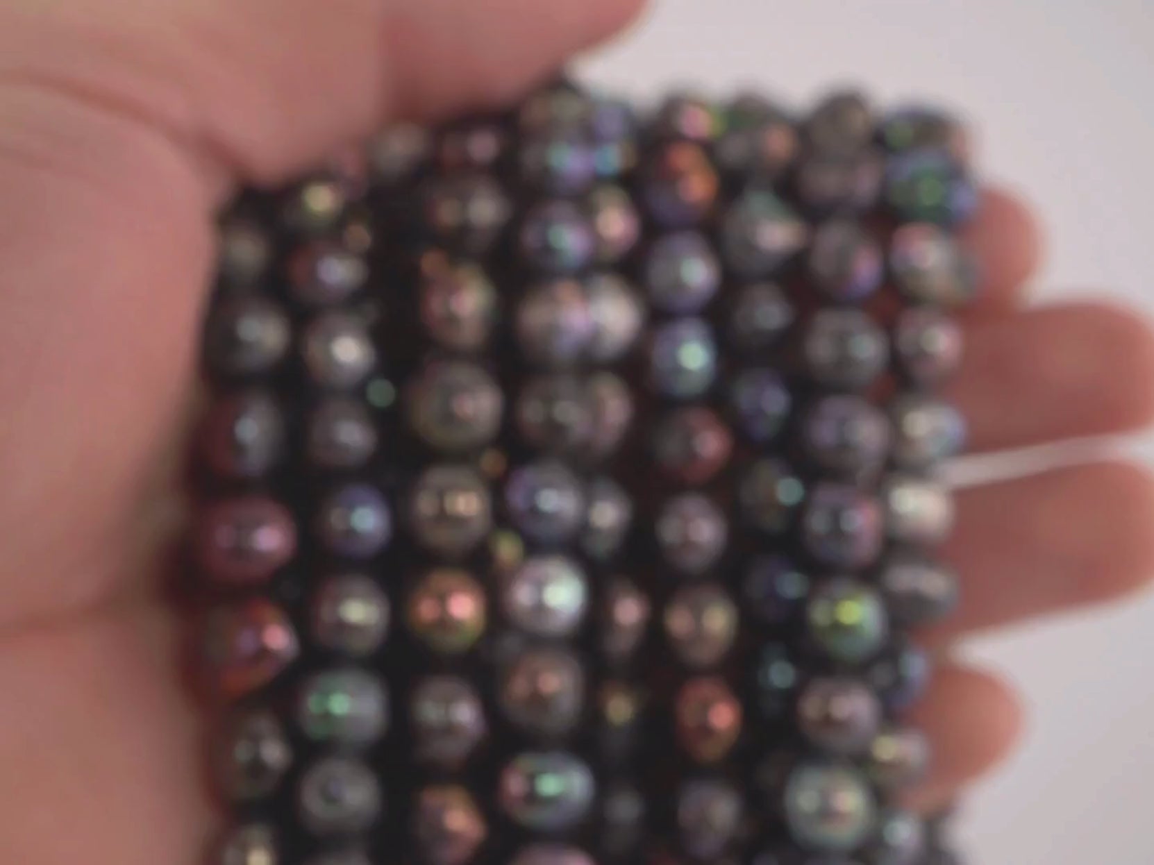 Handmade jewelry peacock beads

