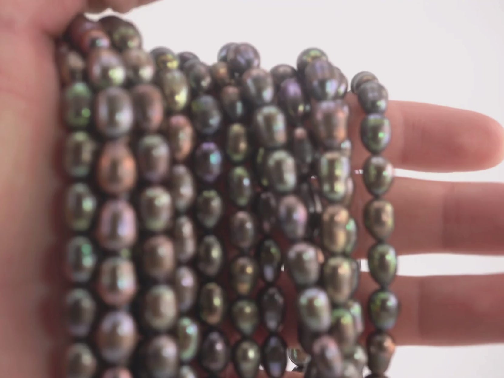 Real pearl beads for jewelry

