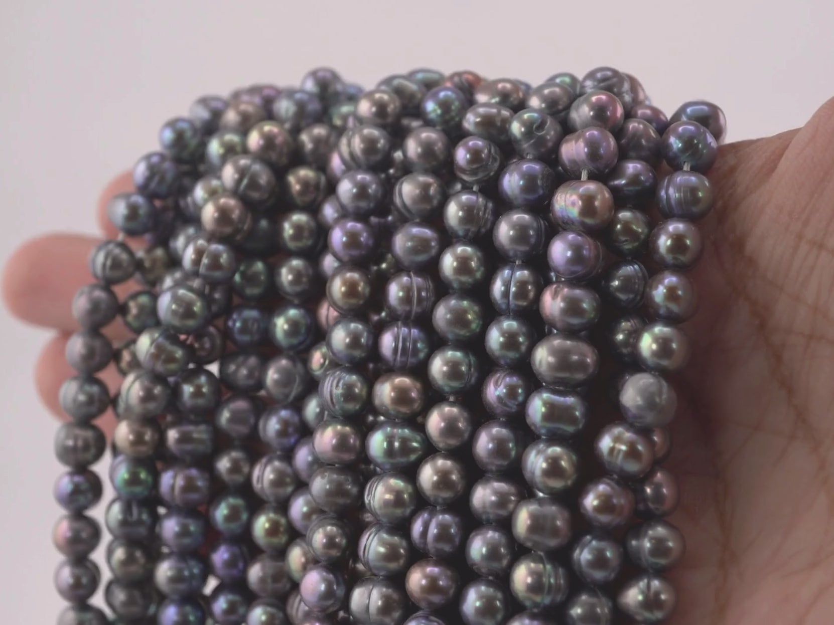 Peacock pearls for jewelry making

