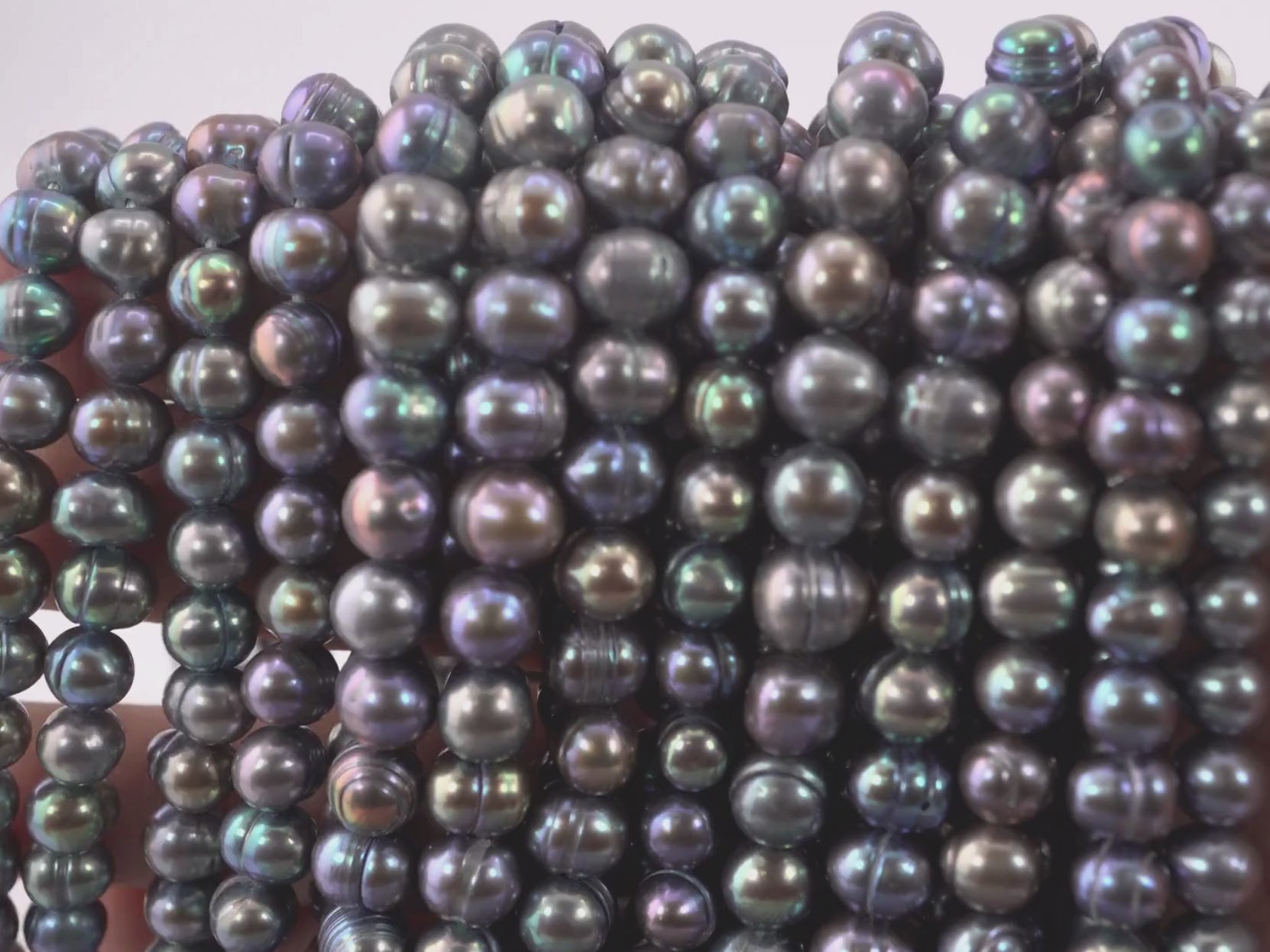 High-quality freshwater pearls

