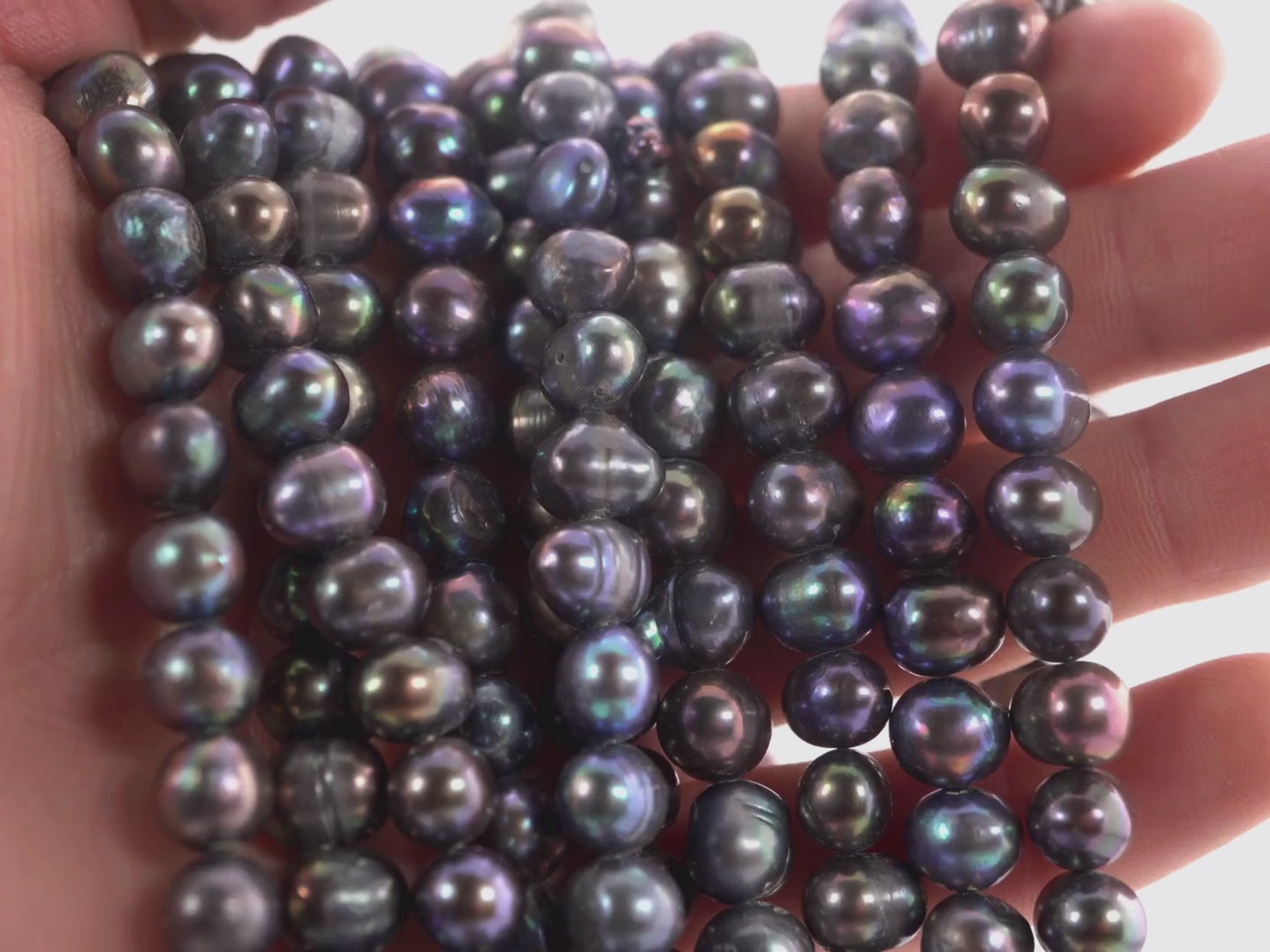 Peacock beads for jewelry making

