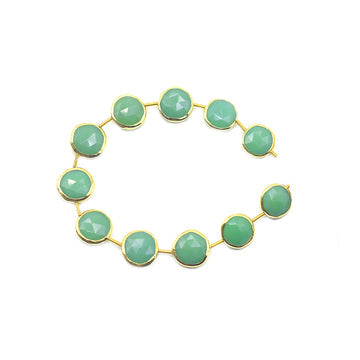 Chrysoprase round strand