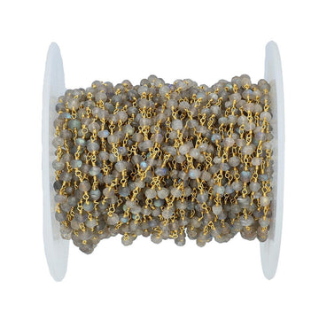 Gold Bead Chain for Jewelry Making