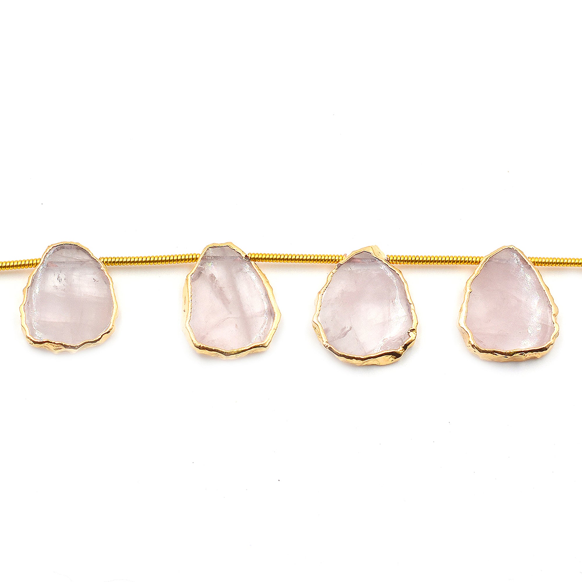 Rose Quartz Uneven Shape