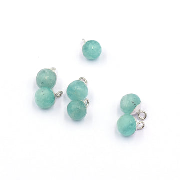 Wholesale Raw Stone Pendant Set
