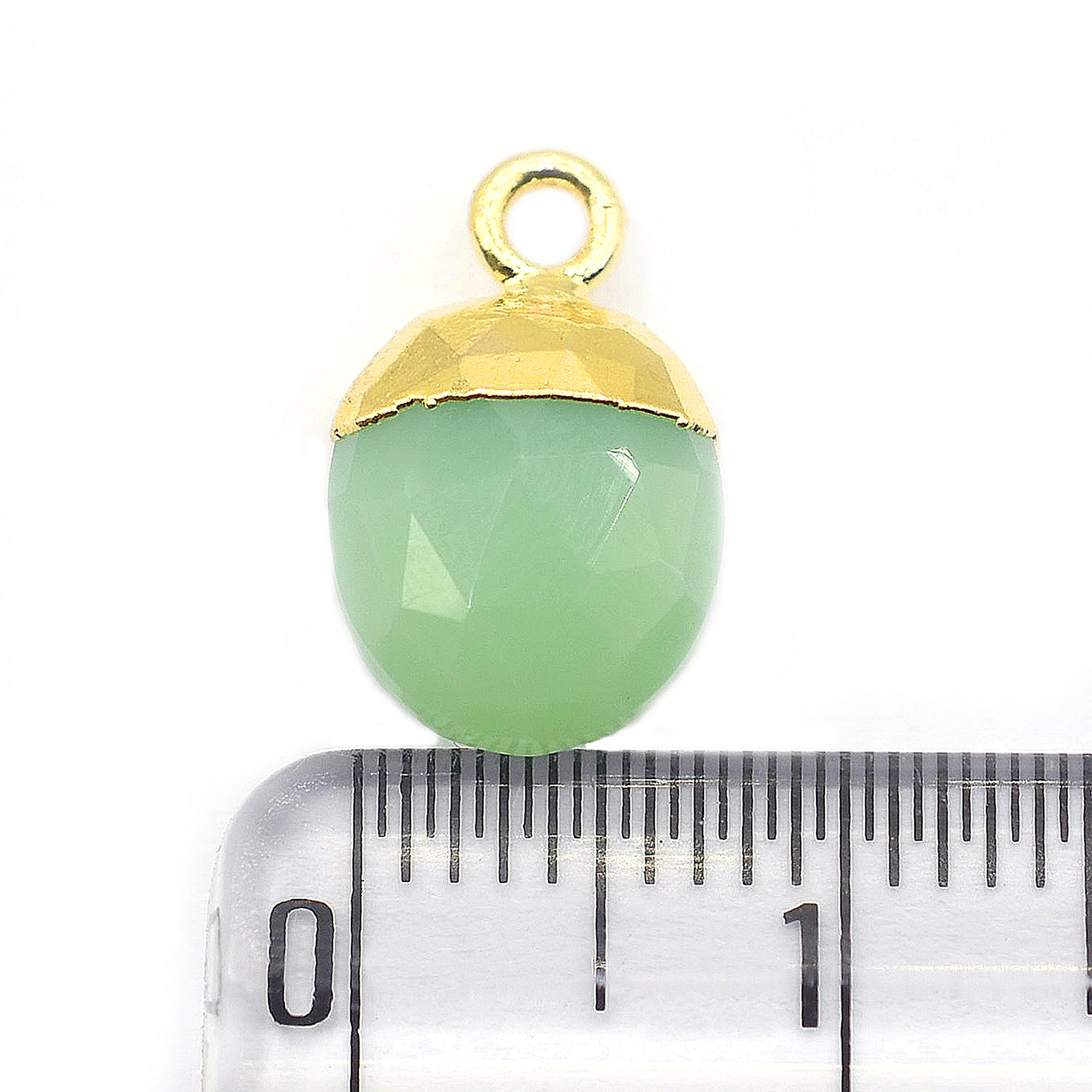 Stunning oval shaped Chrysocolla pendant with gold detailing